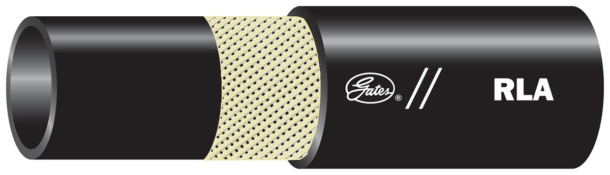 Gates RLA 1-Fiber Braid Return Line & Low Pressure Hose - 1/4in x 550ft (250 psi)