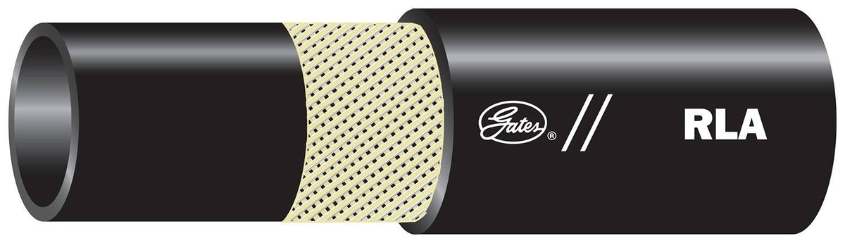 Gates RLA 1-Fiber Braid Return Line & Low Pressure Hose - 3/8in x 25ft (250 psi)