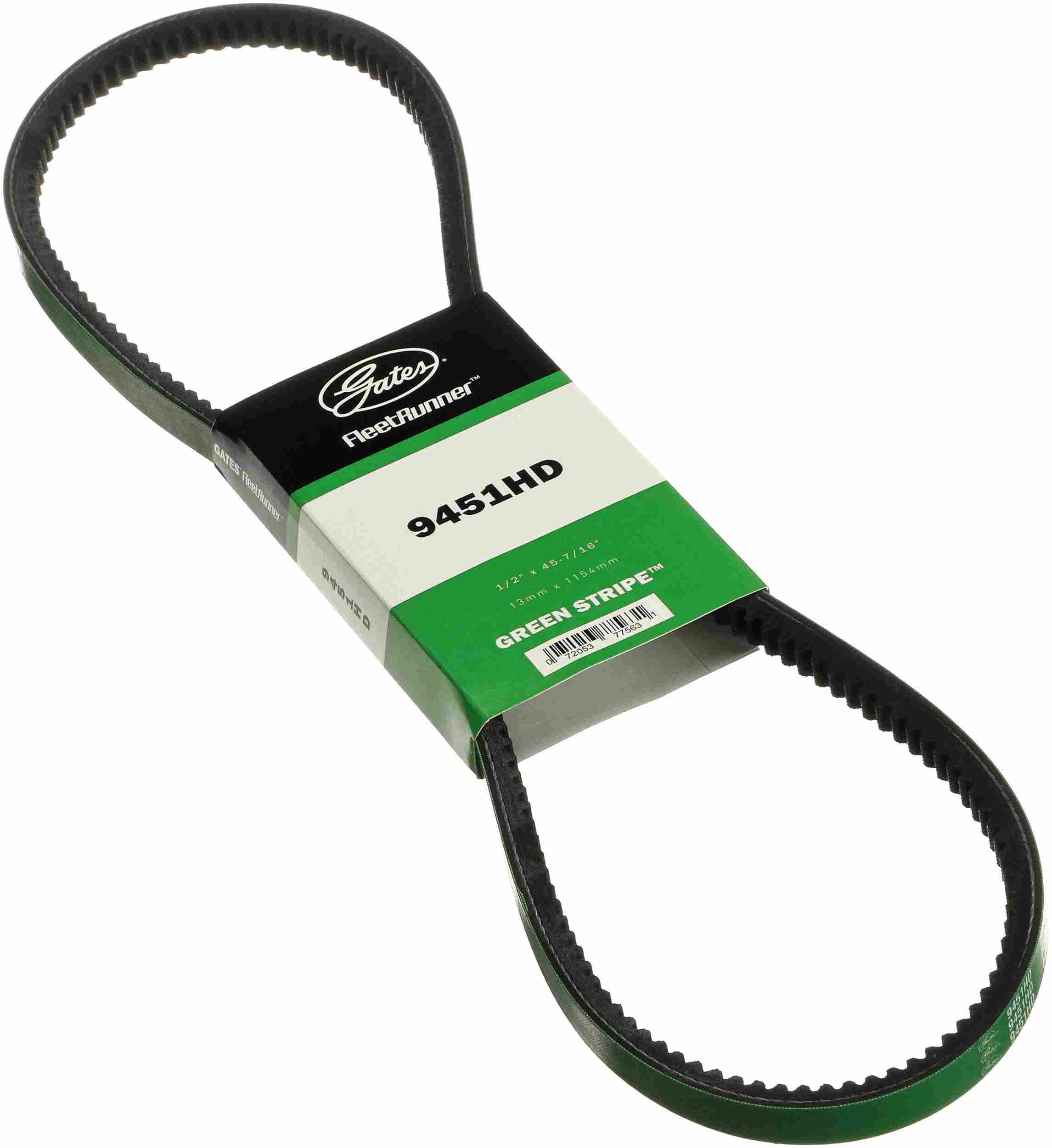 Gates 80-98 Ford F700 Ford V-8 7.0L Fan & Alt. High Capacity HD V-Belt