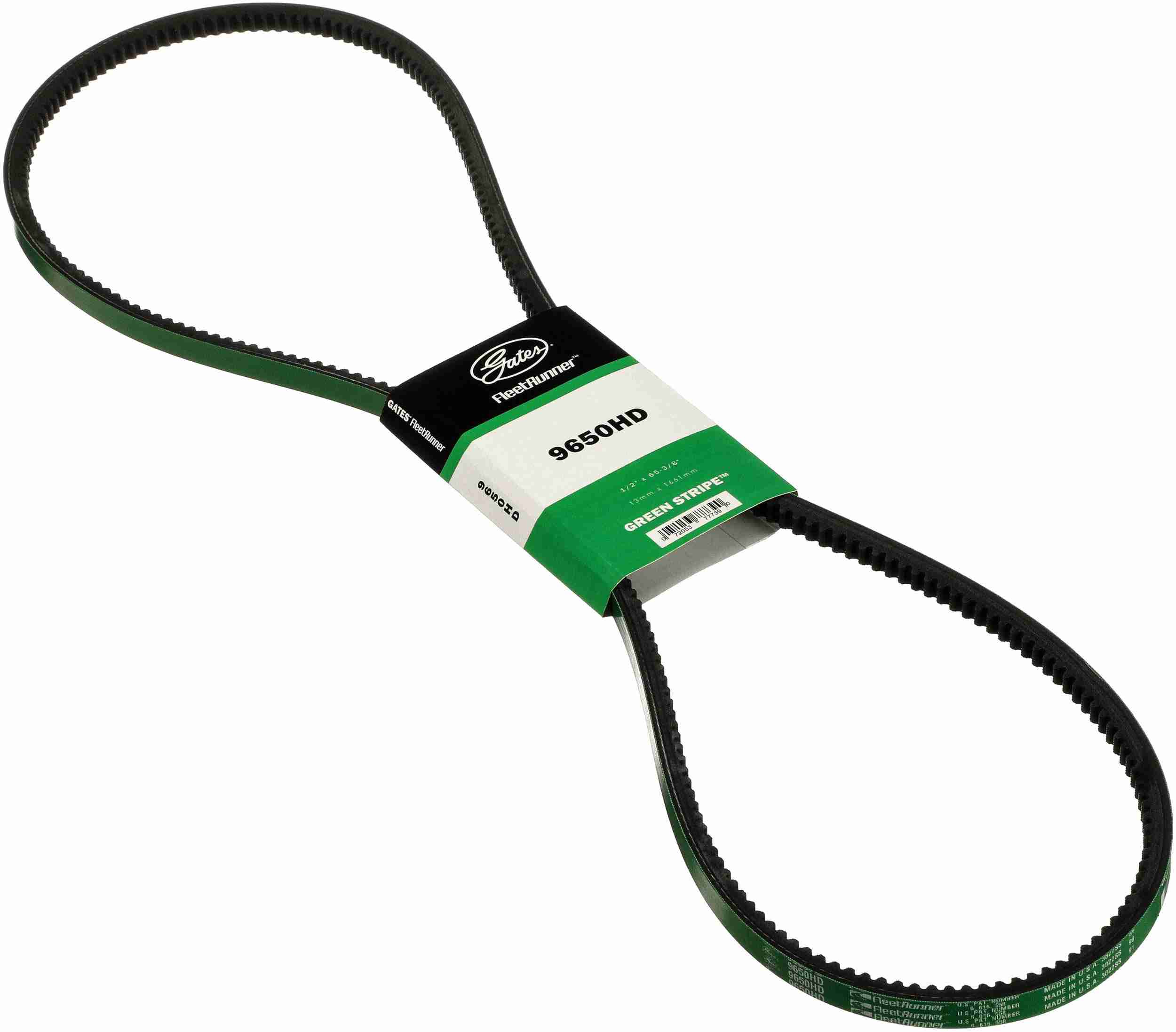 Gates 79-89 International/Navistar 1954 Diesel Fan & Alt. High Capacity HD V-Belt