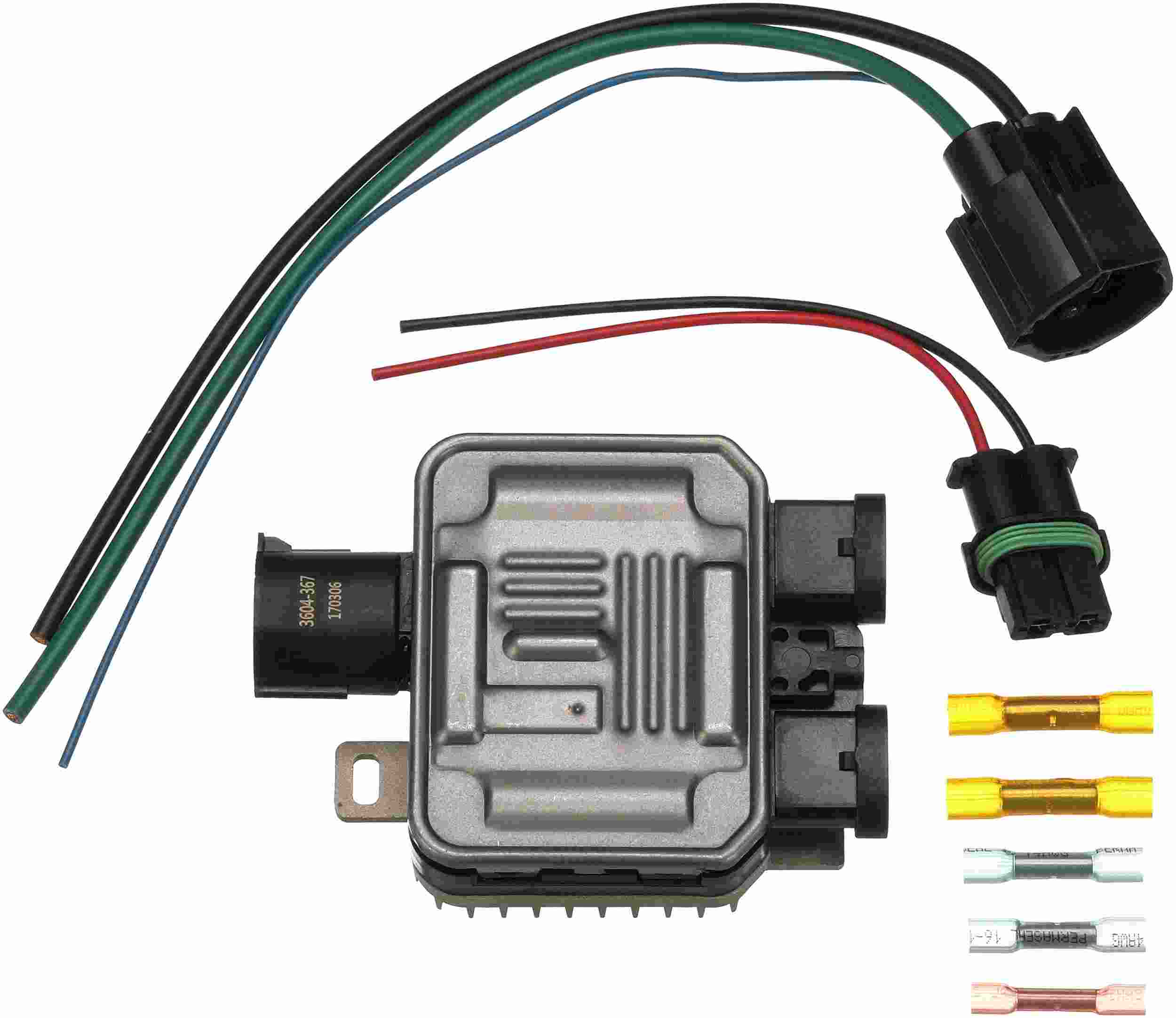 Gates 08-12 Land Rover LR2 6-Cyl. 3.2L Engine Cooling Fan Module