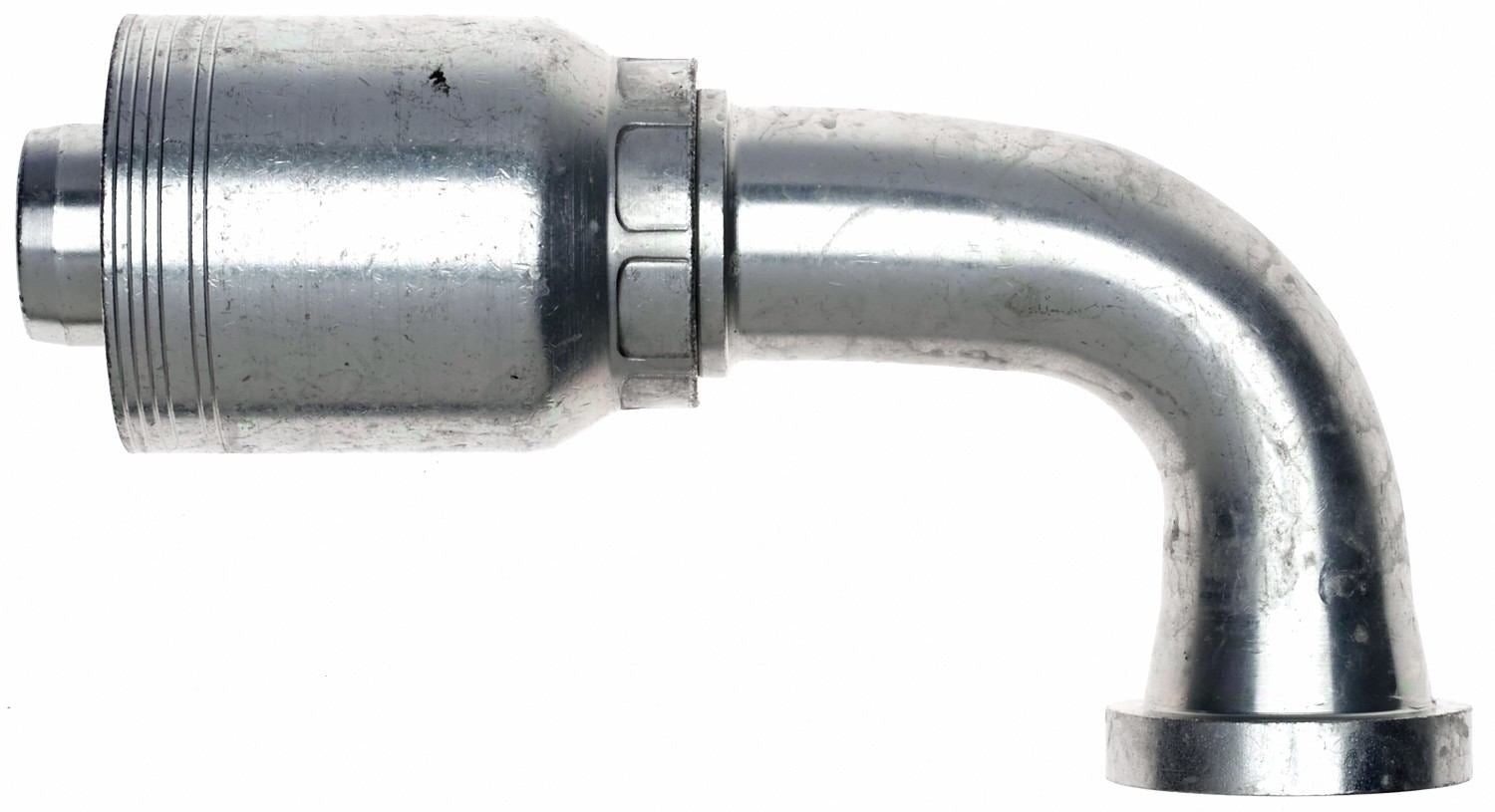 Gates Hydraulic GlobalSpiral MAX Pressure Code 62 O-Ring Flange Heavy - 90 Bent Tube