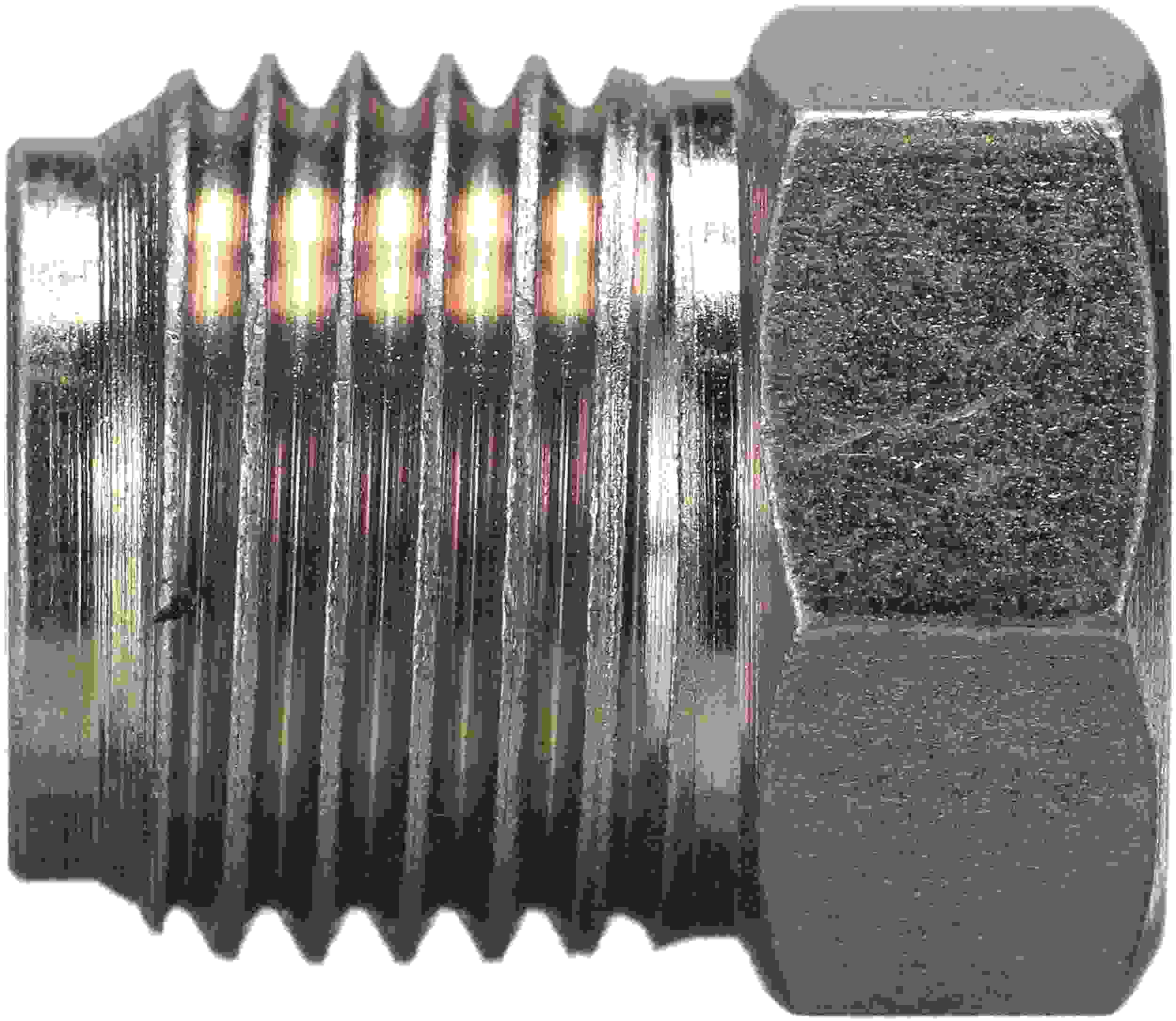 Gates Male Inverted Flare Plug - 3/16in A1 OD 3/8-24in T1 Thread