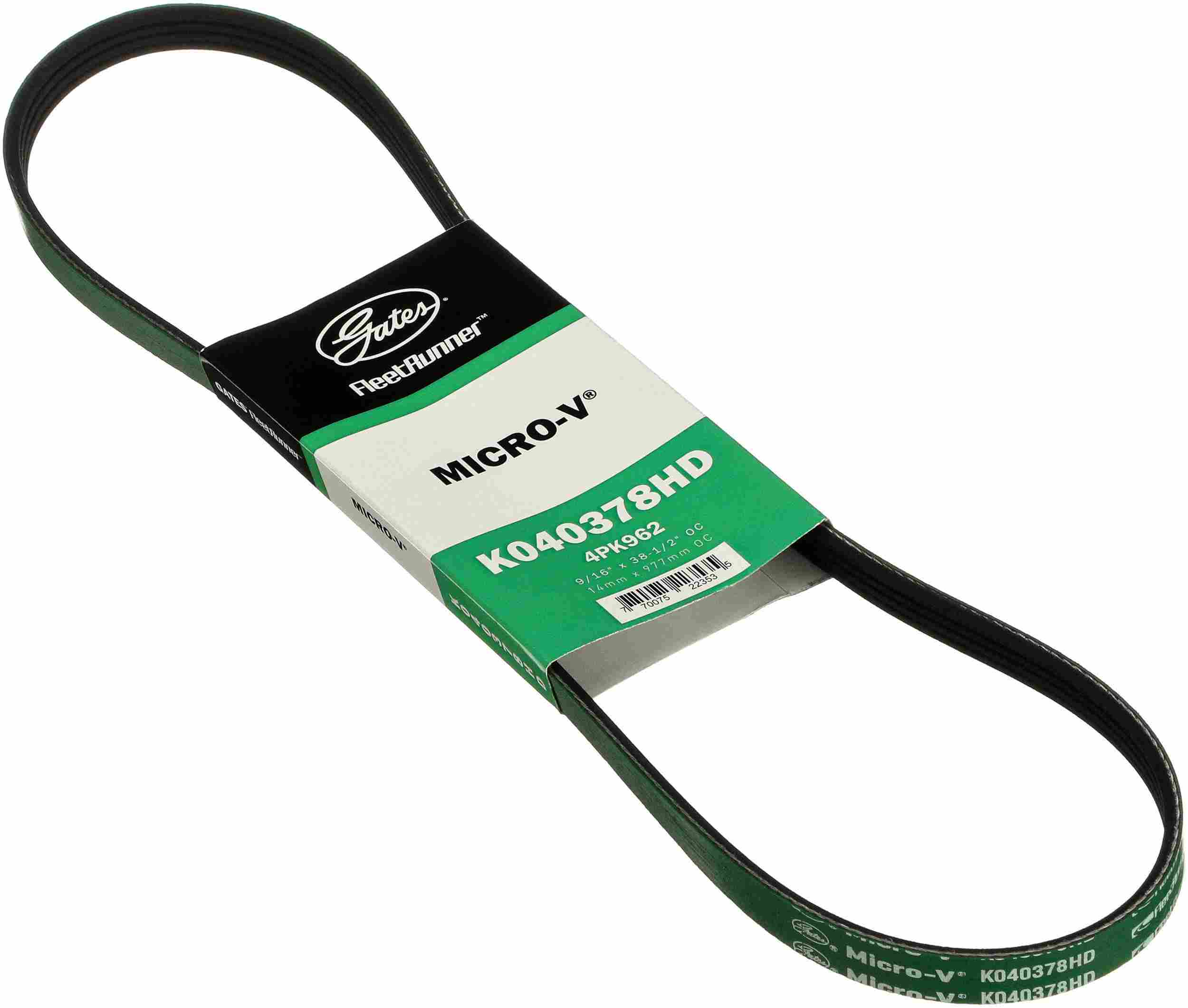 Gates 99-08 Chevrolet Silverado V-8 5.3L A.C. HD V-Ribbed Belt