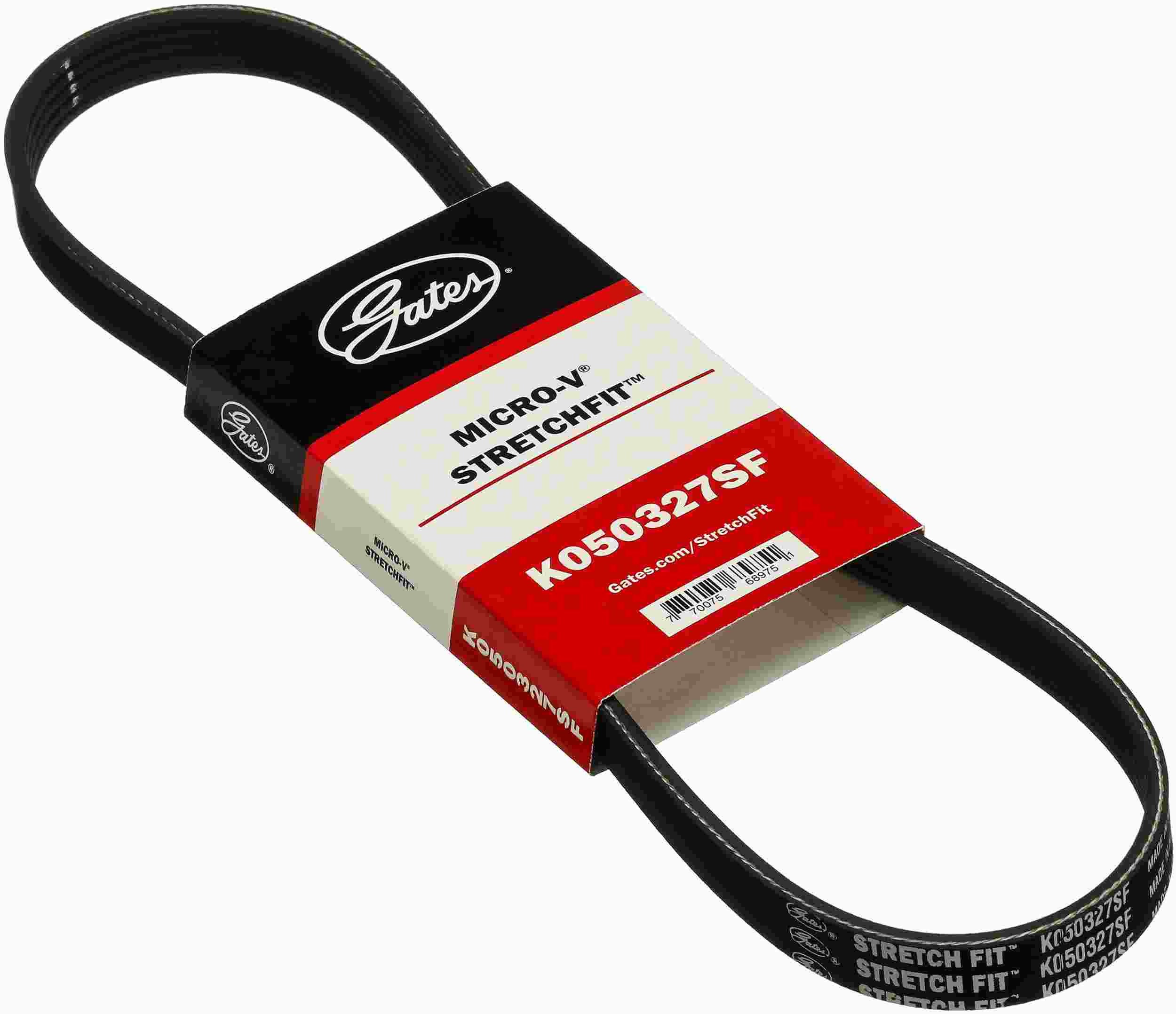 Gates 14-15 Chevrolet Spark 4-Cyl. 1.2L Serpentine Stretch Fit V-Ribbed Belt