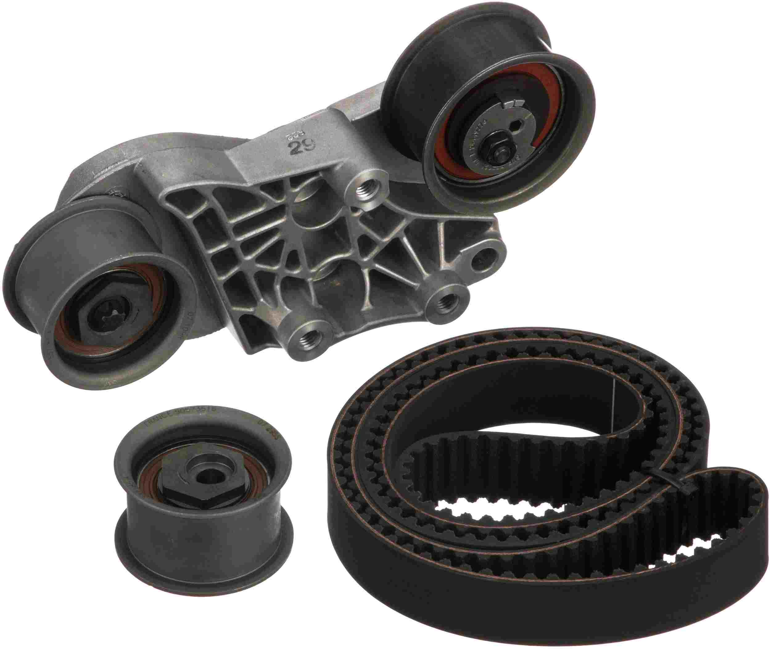 Gates 02-03 Saturn VUE / 99-03 Saab 9-5 Timing Belt Component Kit (Idlers/Tensioner/Timing Belt)