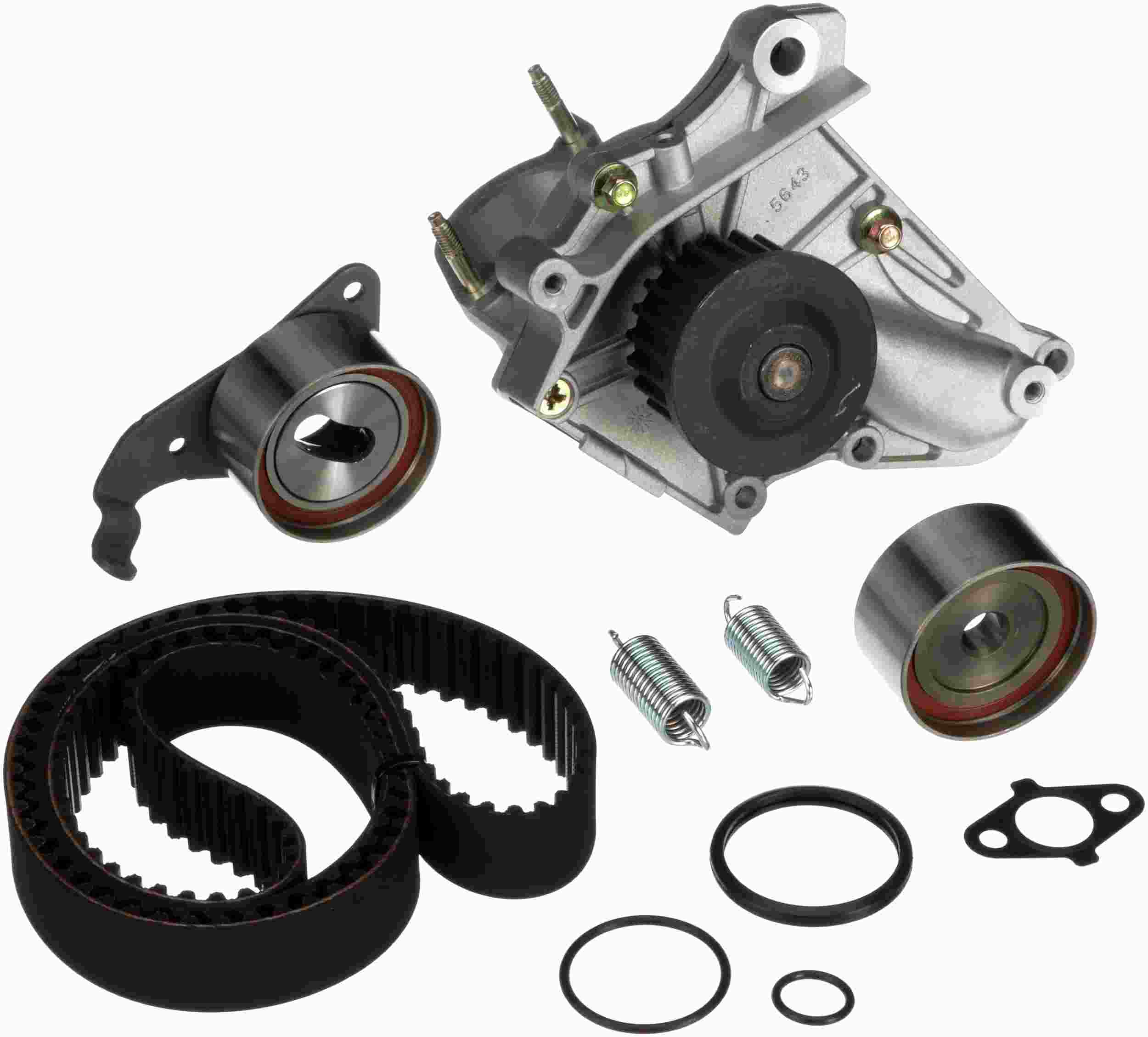 Gates 92-99 Toyota Celica/92-95 MR2 Timing Belt Component Kit w/ Water Pump (No Springs)