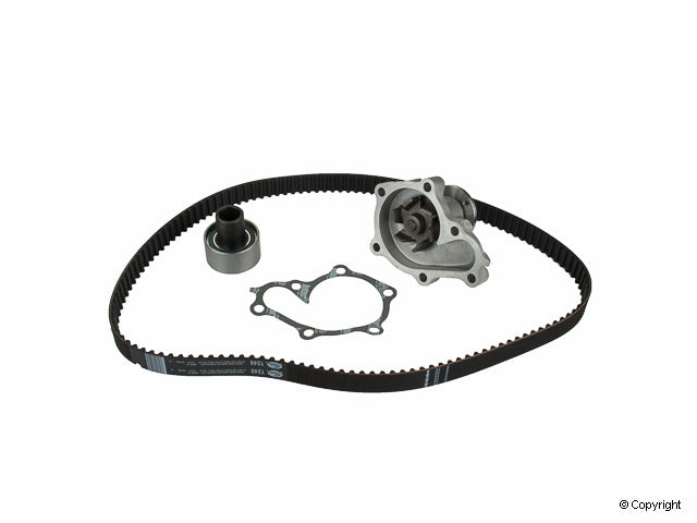 Gates 99-02 Nissan Quest V-6 3.3L Timing Belt Component Kit w/Water Pump