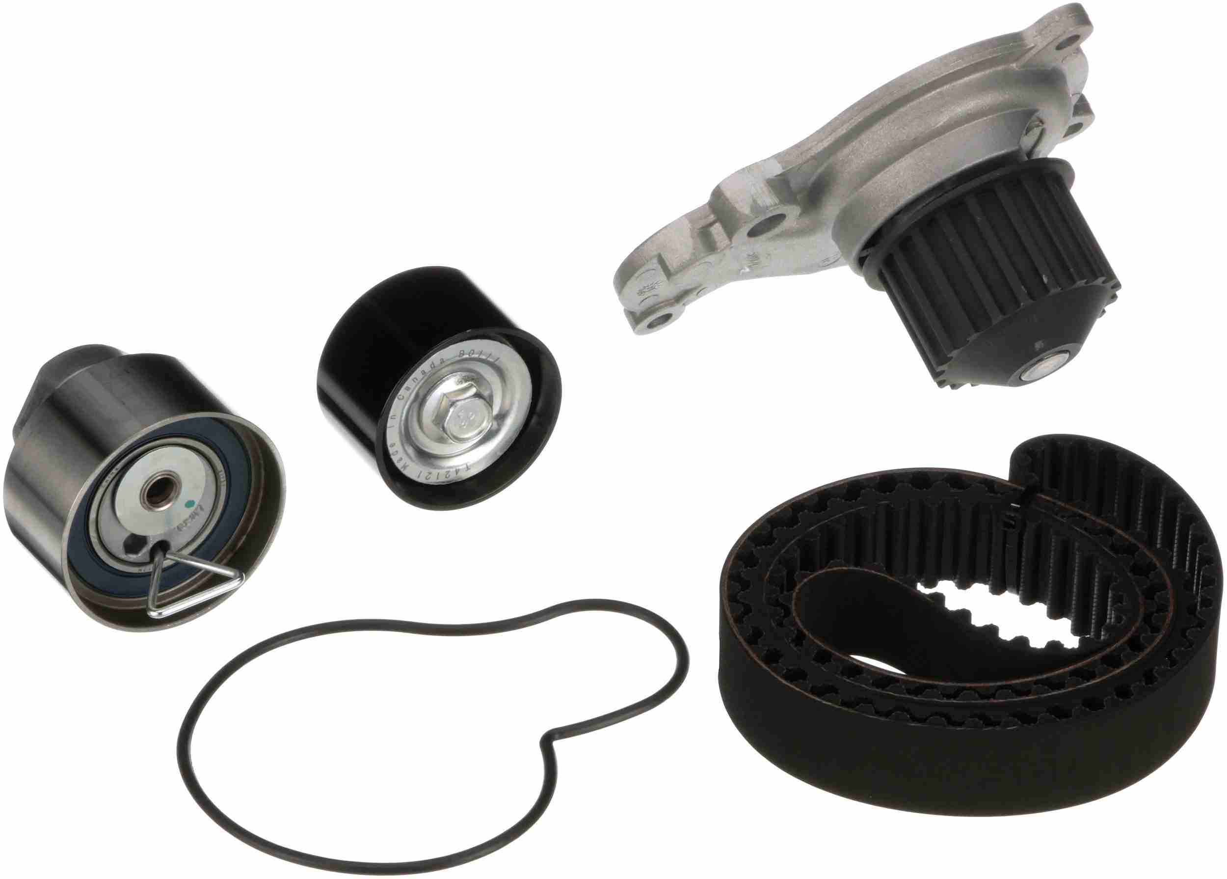 Gates 01-02 Chrysler PT Cruiser / 02 Jeep Liberty Timing Belt Component Kit w/ Water Pump