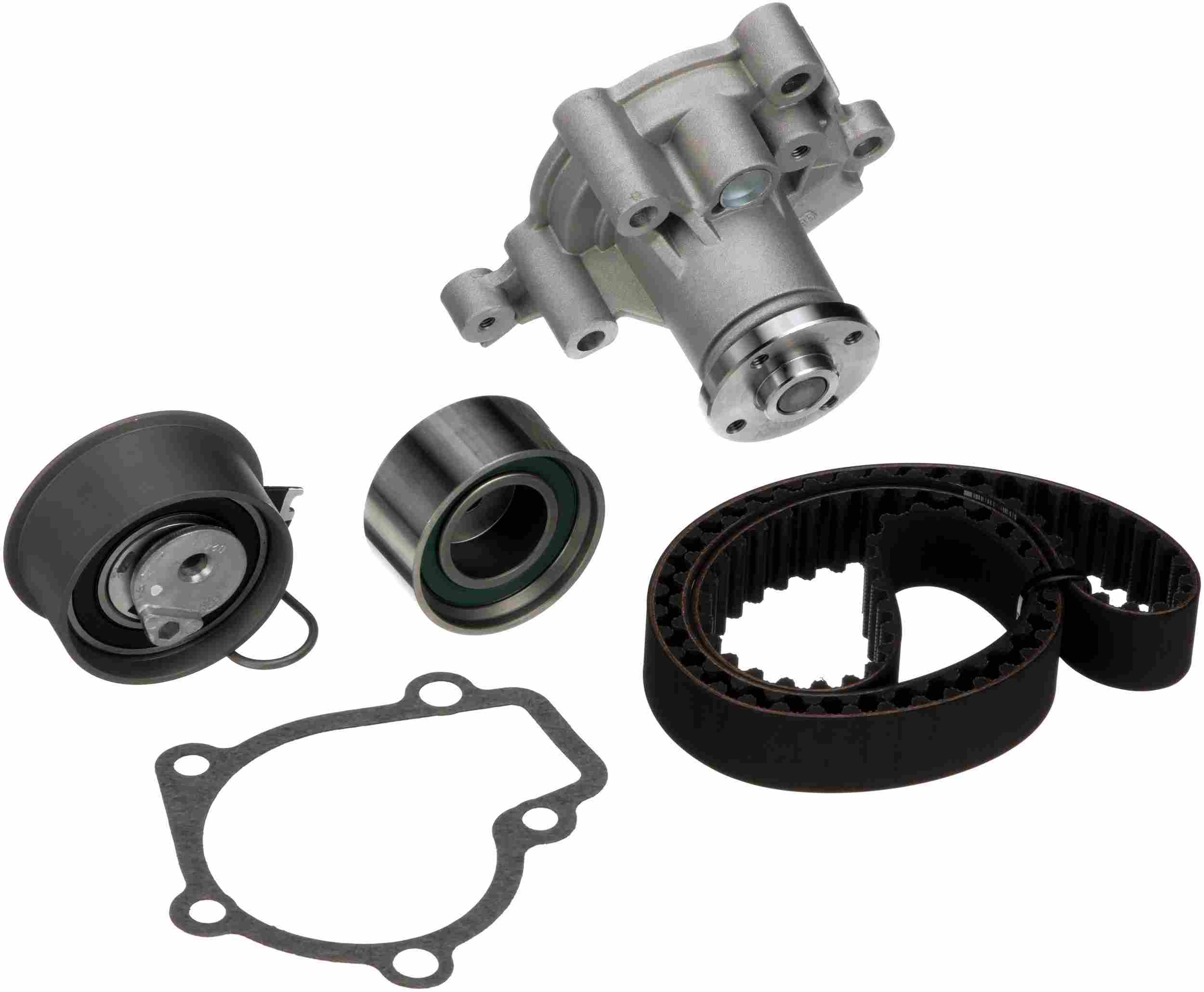 Gates 07-08 Hyundai Tiburon/06-10 Elantra / 06-09 Kia Spectra Timing Belt Kit w/ Water Pump