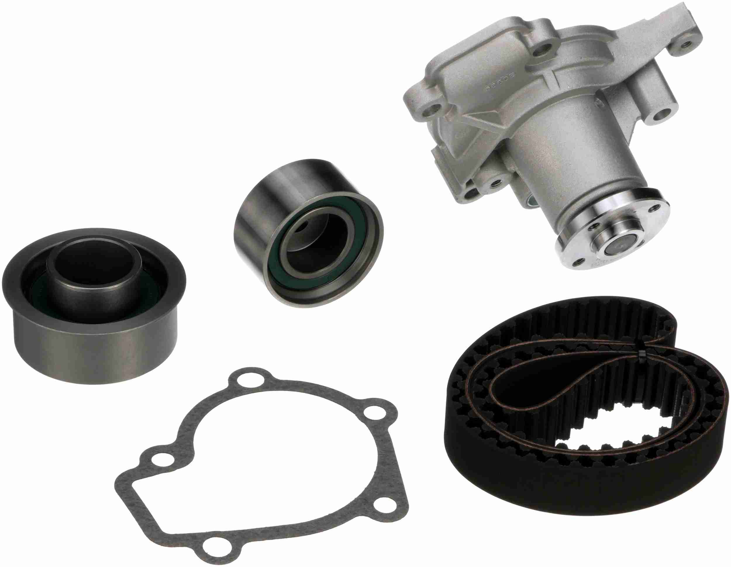 Gates 97-07 Hyundai Tiburon/99-07 Elantra / 04-06 Kia Spectra Timing Belt Kit w/ Water Pump