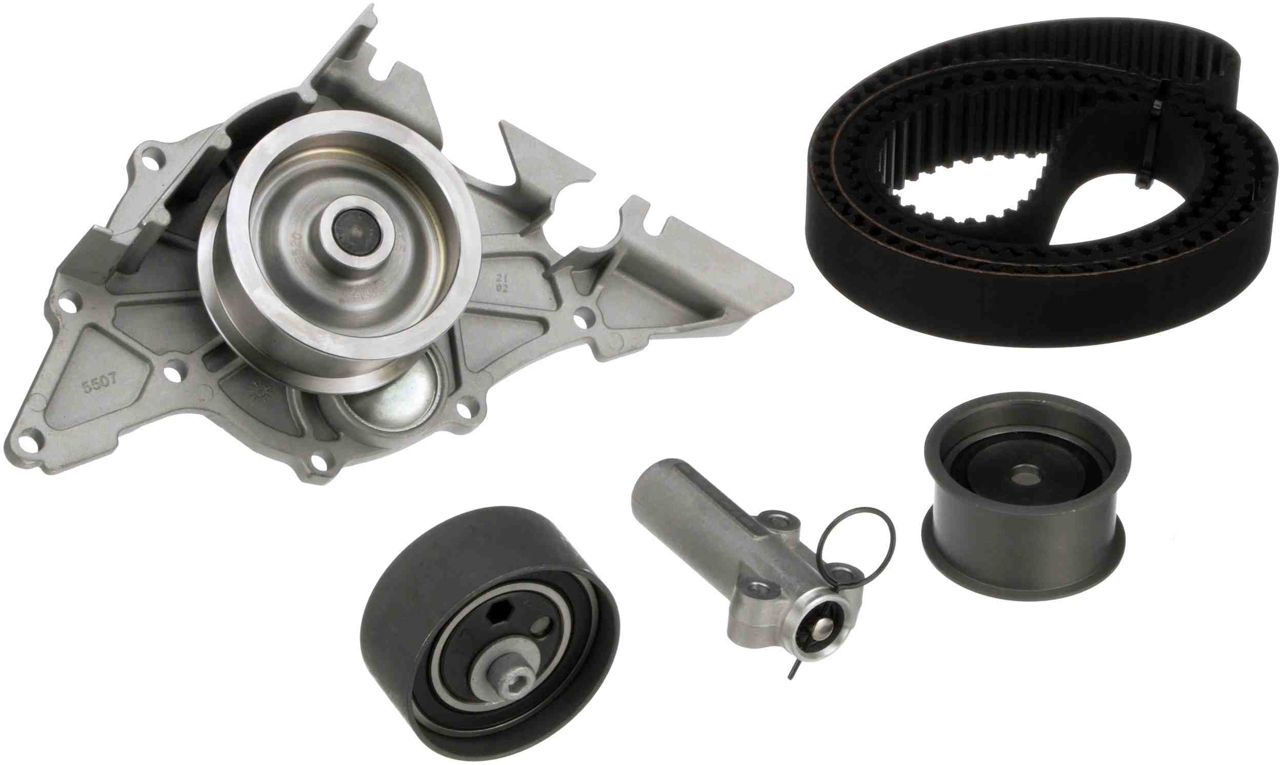 Gates 00-06 Audi A6 / 01-05 Allroad Quattro / 00-02 S4 Timing Belt Kit w/ Water Pump