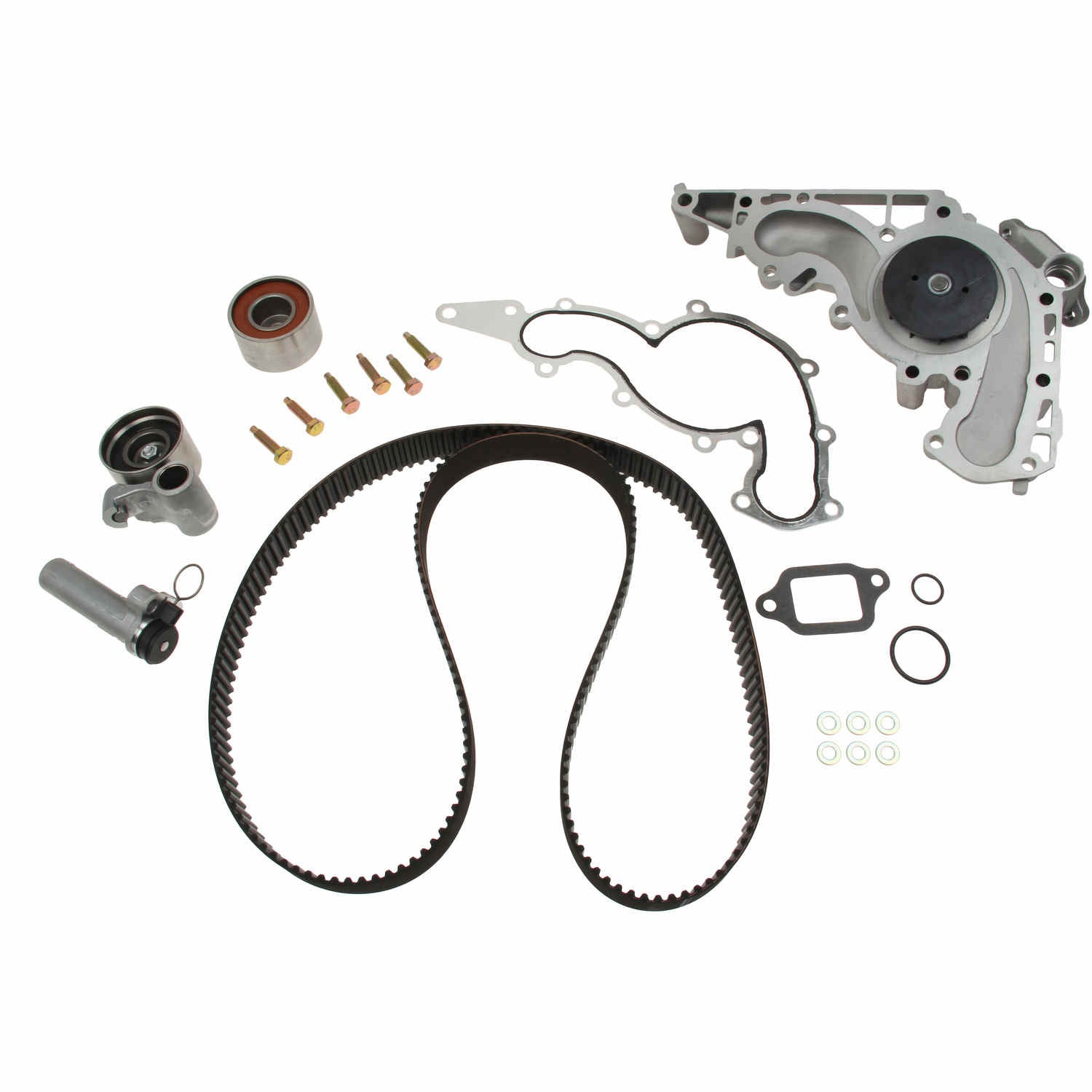 Gates 98-00 Lexus GS400/LS400/SC400 / 00-09 Toyota Tundra Timing Belt Kit w/ Water Pump