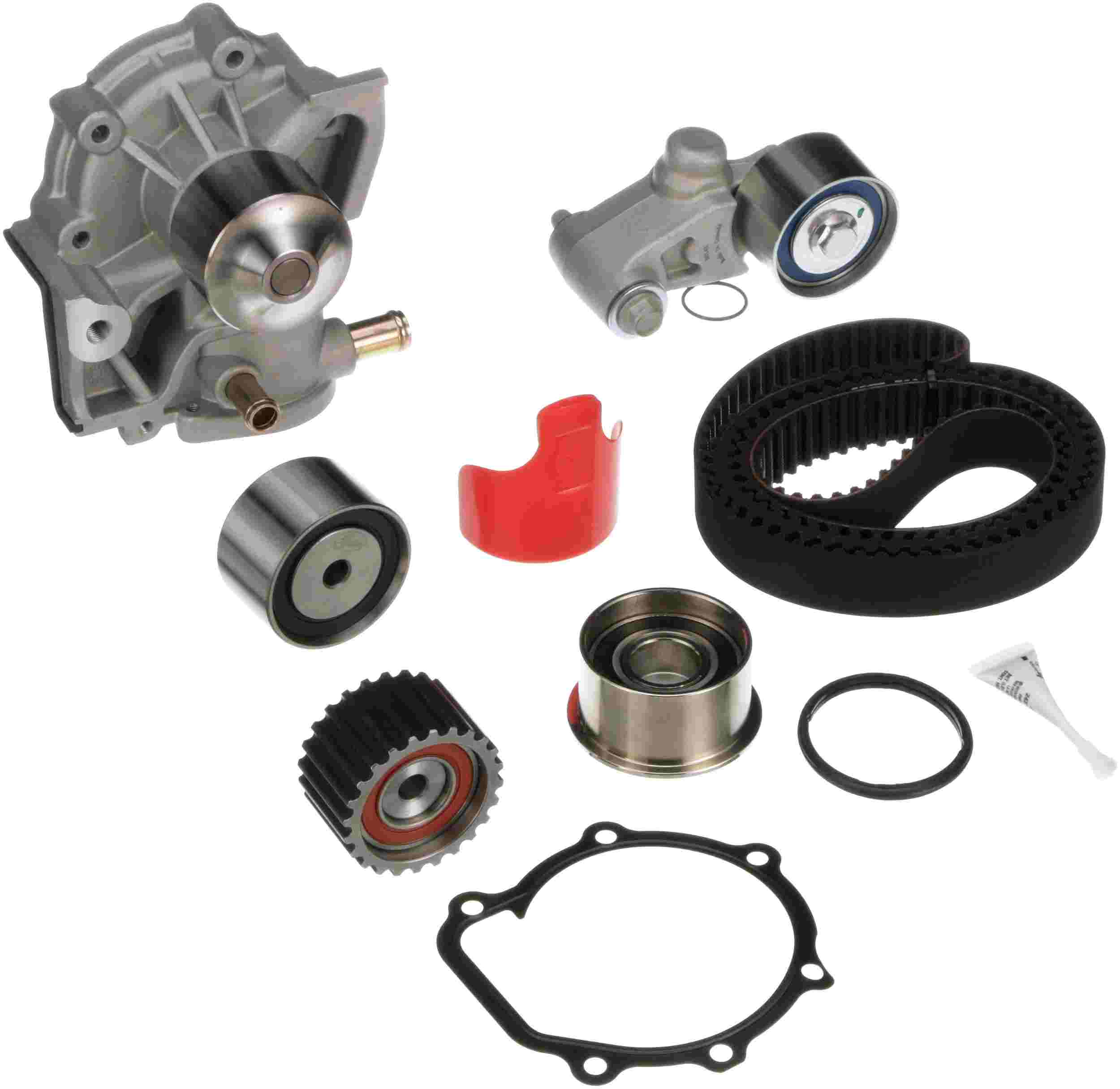 Gates 05 Subaru Forester 2.5L Timing Belt Component Kit w/ Water Pump