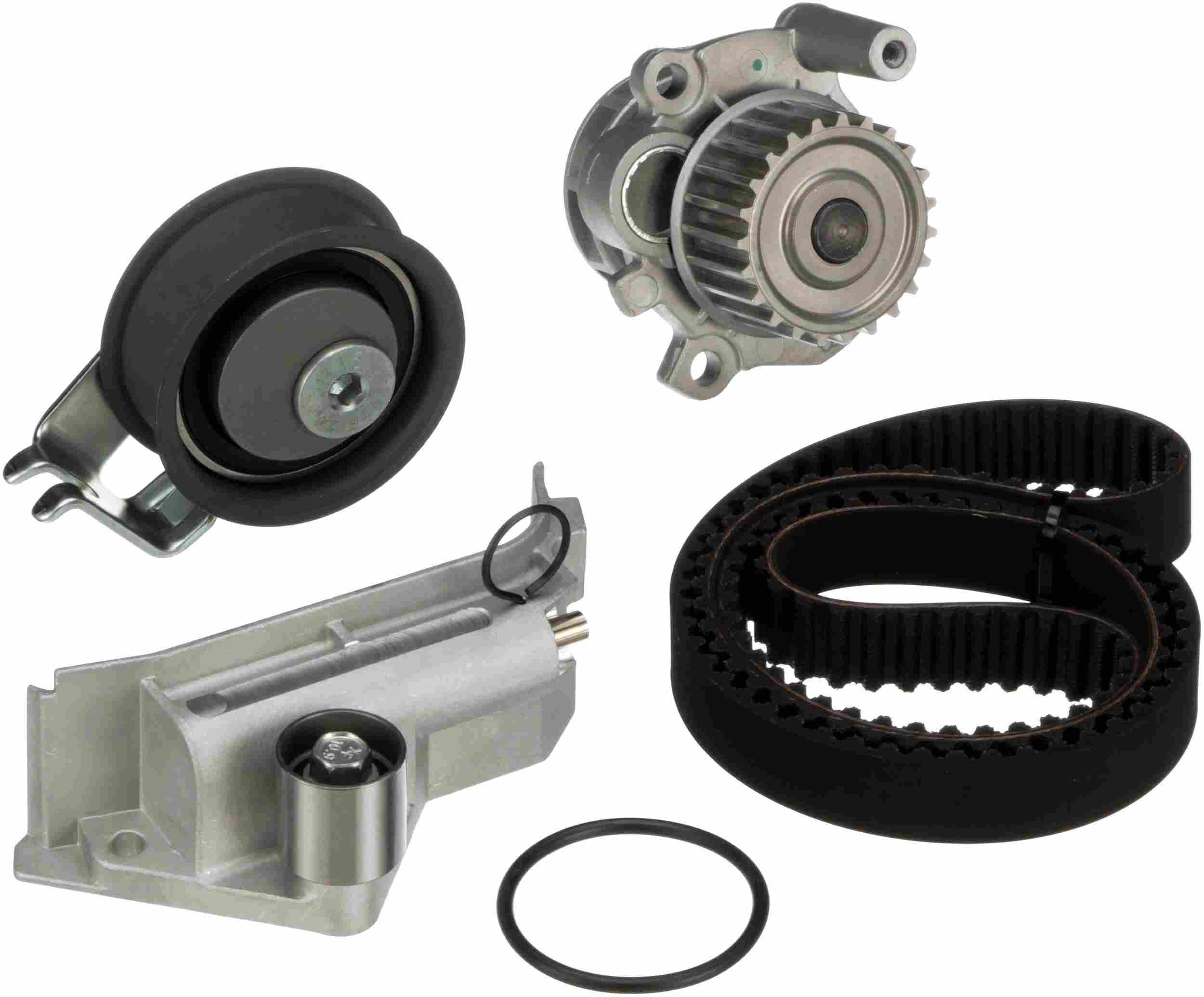 Gates 99-00 Volkswagen Beetle 4-Cyl. 1.8L Timing Belt Component Kit w/Water Pump