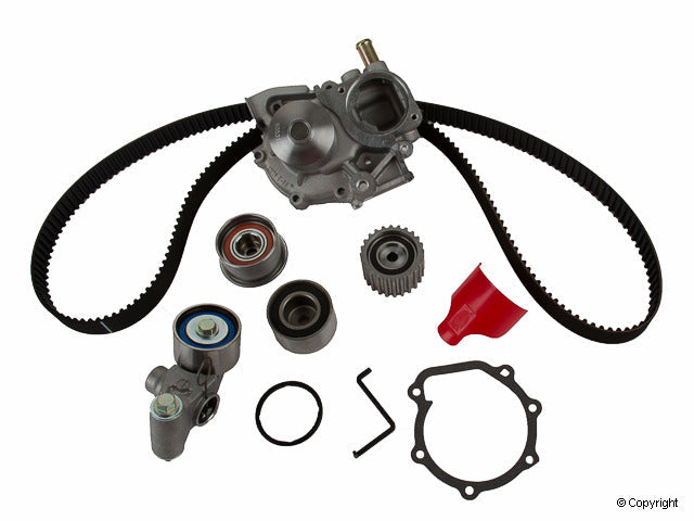 Gates 06-08 Subaru Legacy/Outback Stock Replacement Timing Belt Component Kit w/ Water Pump (Belt Te