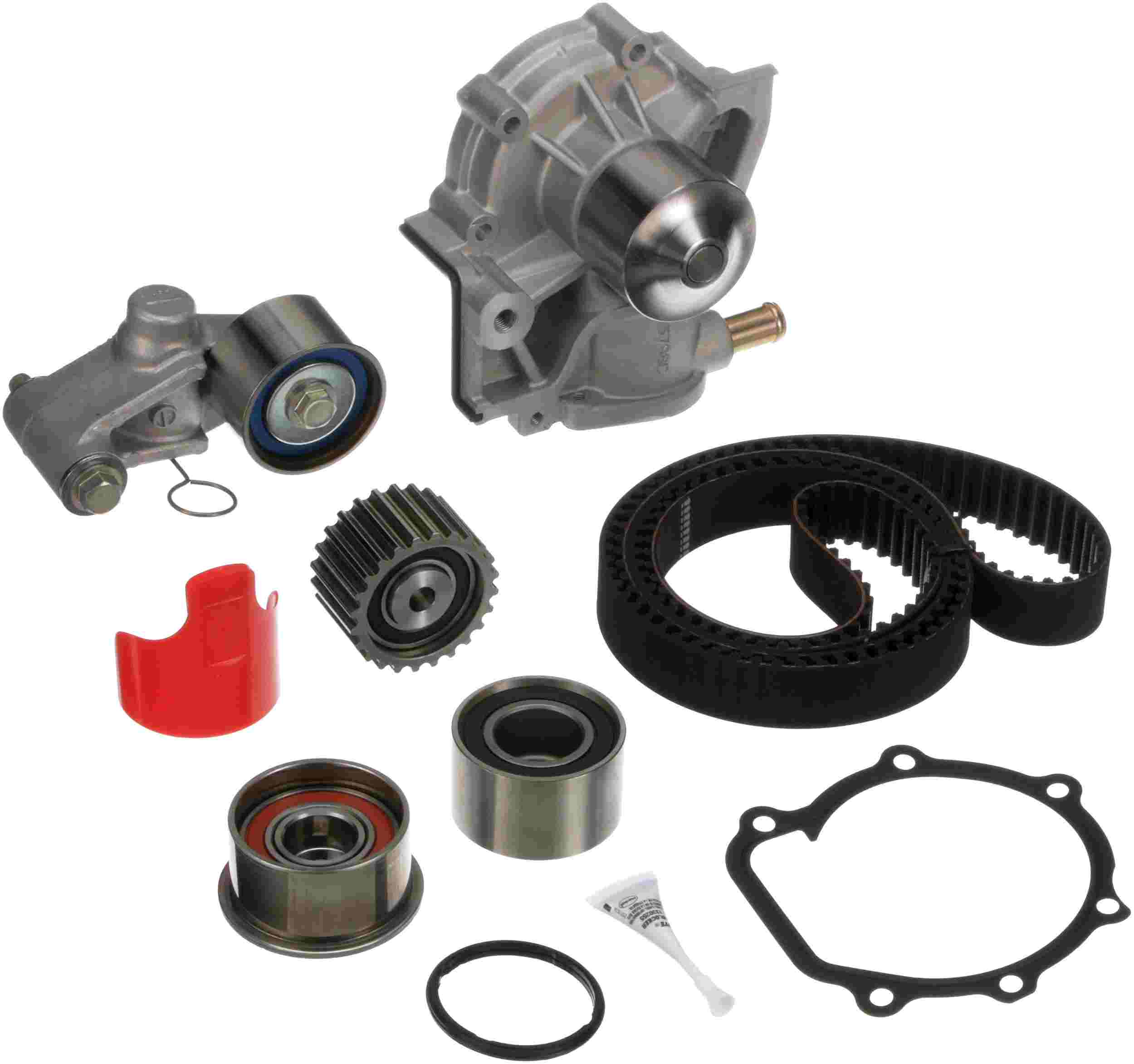 Gates 2000-2005 Subaru Outback 4-Cyl 2.5L Timing Belt Component Kit w/ Water Pump
