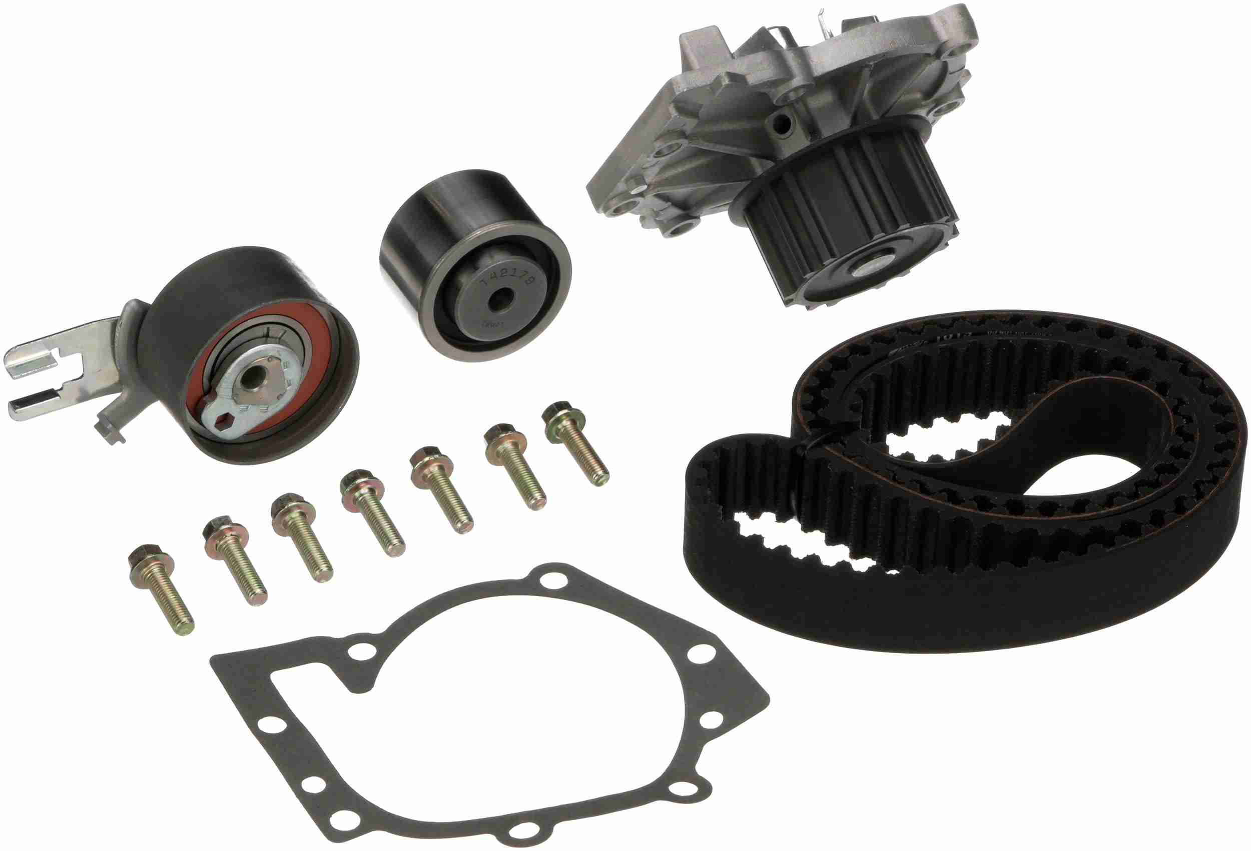 Gates 00-01 Volvo S80 6-Cyl. 2.9L Timing Belt Component Kit w/Water Pump