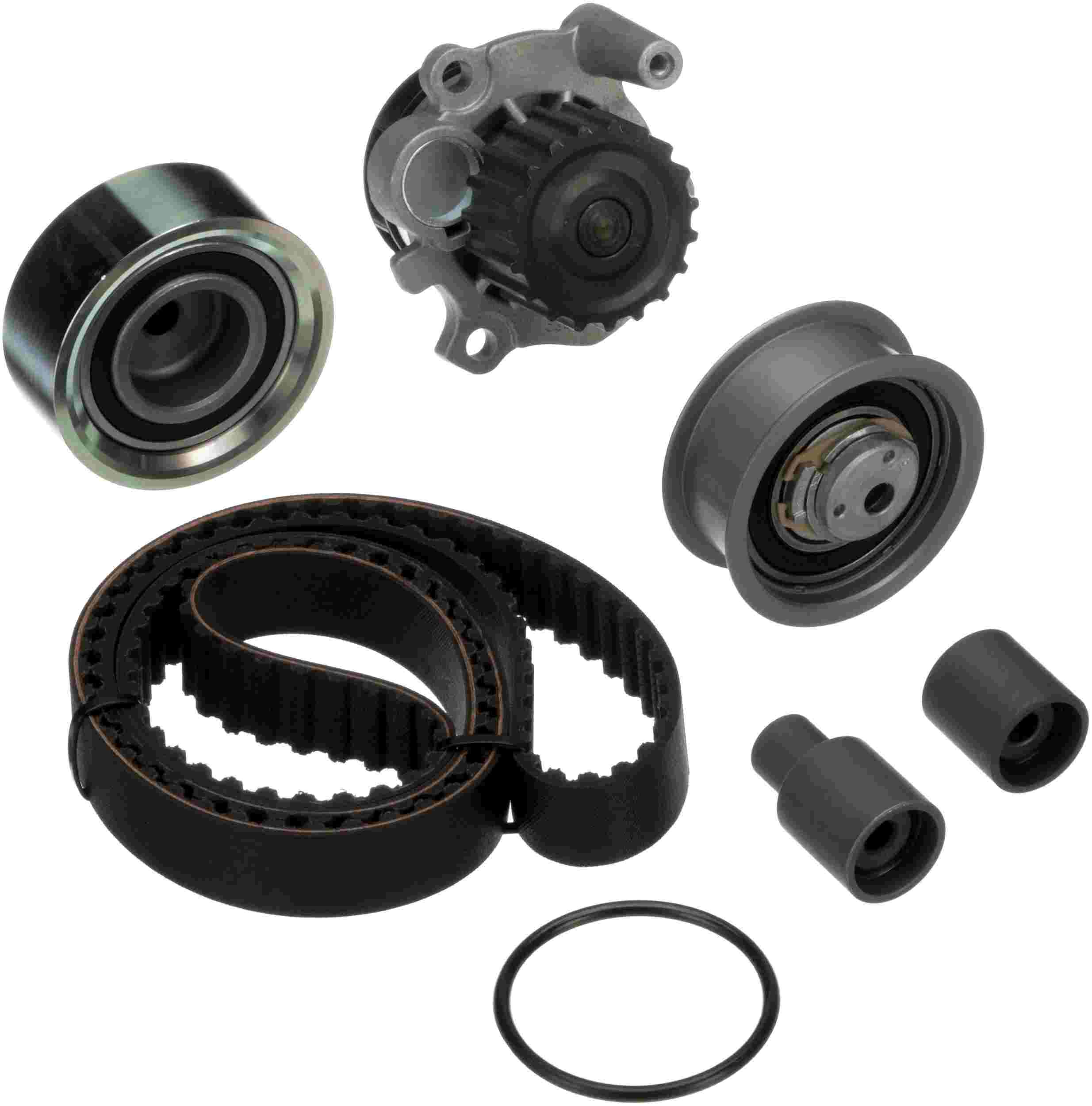 Gates 99-03 Volkswagen Jetta 4-Cyl. 1.9L Diesel Timing Belt Component Kit w/Water Pump