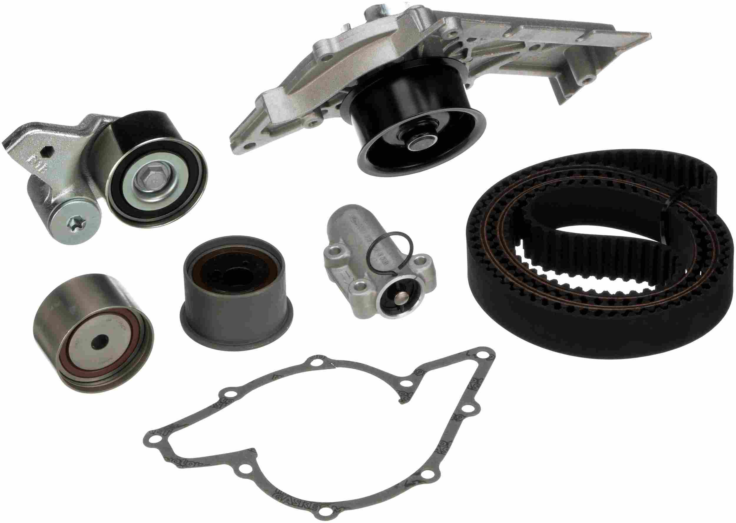 Gates 02-06 Audi A4 V-6 3.0L Timing Belt Component Kit w/Water Pump
