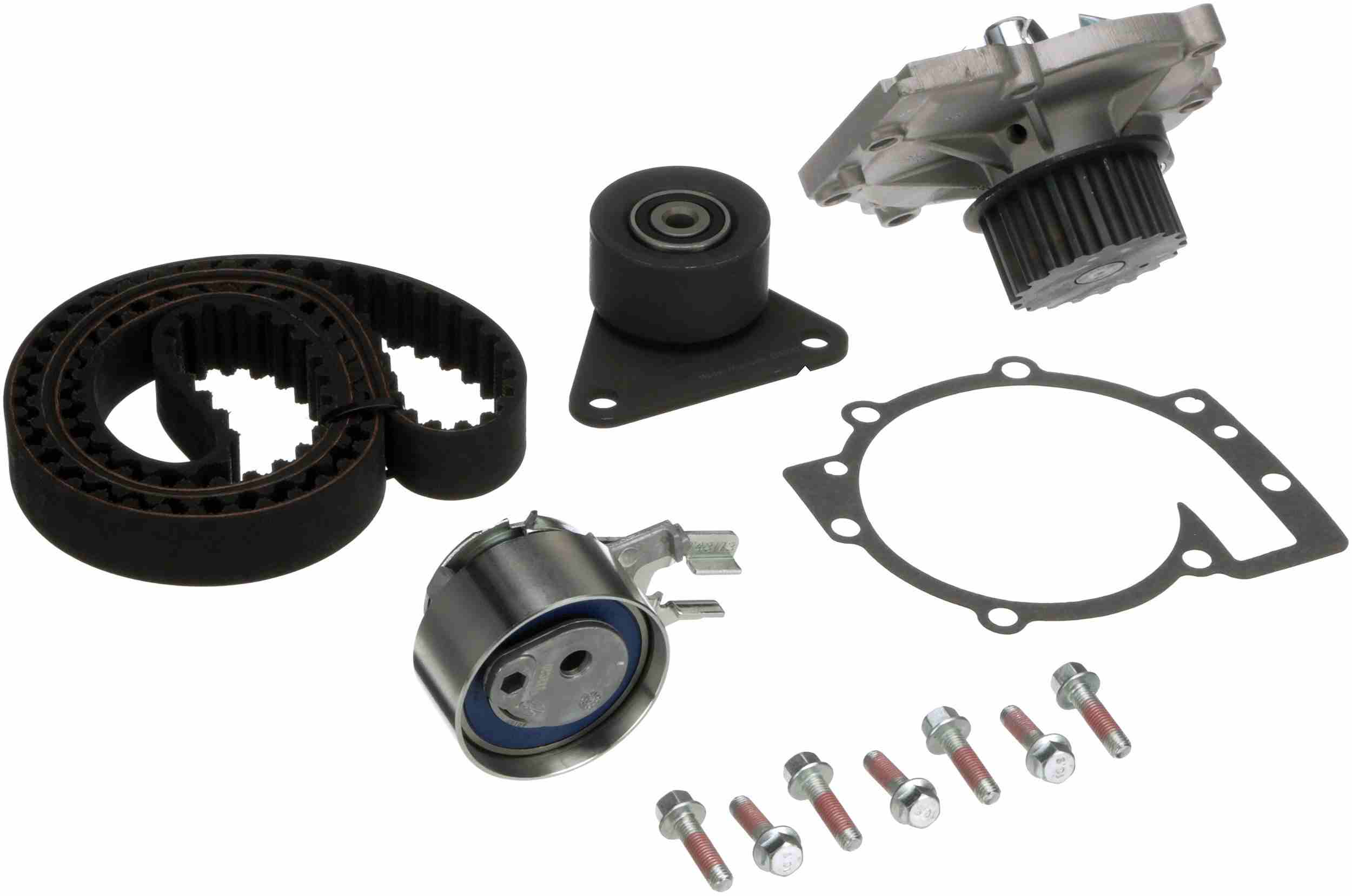 Gates Volvo C70/S40/S60/S70/S80/V40/V70/XC70/XC90 Premium Timing Belt Component Kit w/ Water Pump
