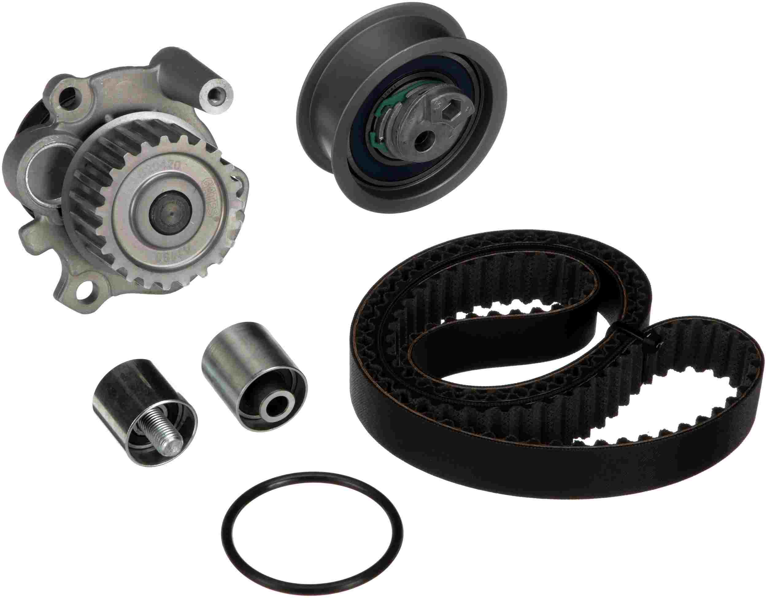 Gates 06-09 Audi A4 2.0L Timing Belt Component Kit with Water Pump