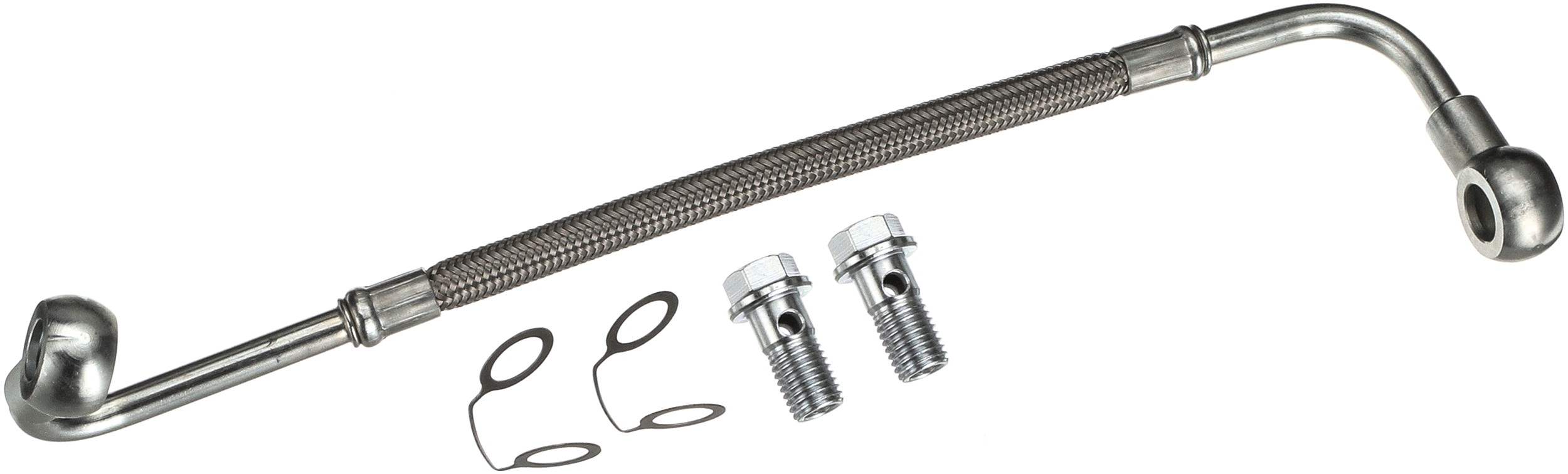 Gates 01-04 Chevrolet Silverado V-8 6.6L Diesel Turbo Oil Feed Line Turbocharger Oil Line