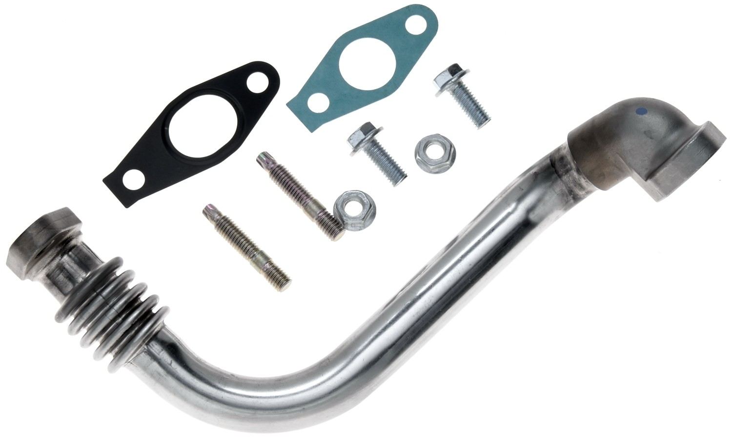 Gates 11-16 Chevrolet Silverado V-8 6.6L Diesel Turbo Oil Drain Line Turbocharger Oil Line