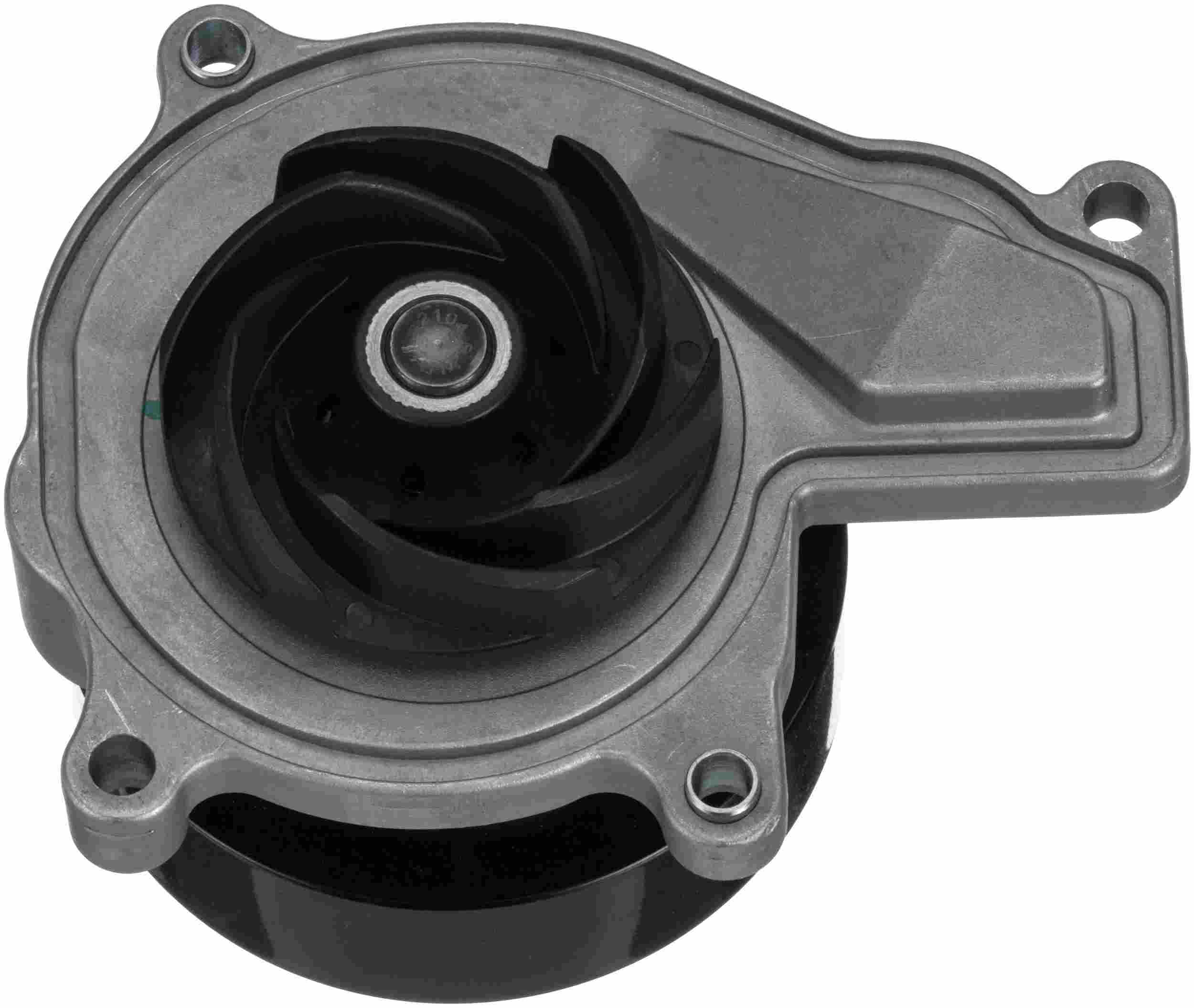 Gates 14-19 Mini Cooper 4Cyl 2.0L Aluminum Reverse Rotation Water Pump (w/Rubber Gasket & 4 Bolts)