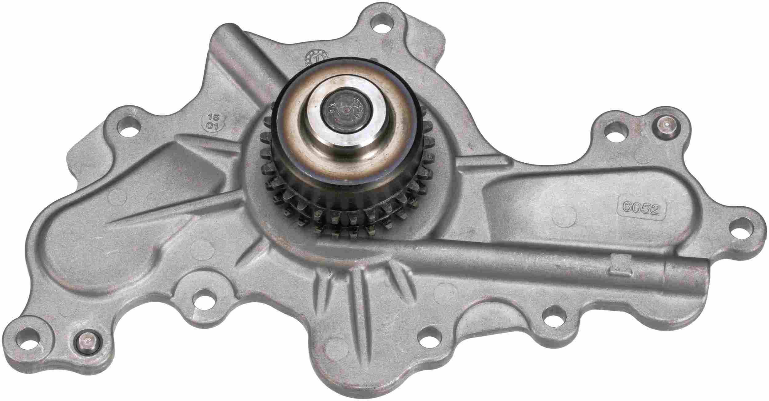 Gates 2018 Ford Explorer V6 3.5L Cast AL Reverse Rotation Timing Chain Driven (w/Gasket) Water Pump