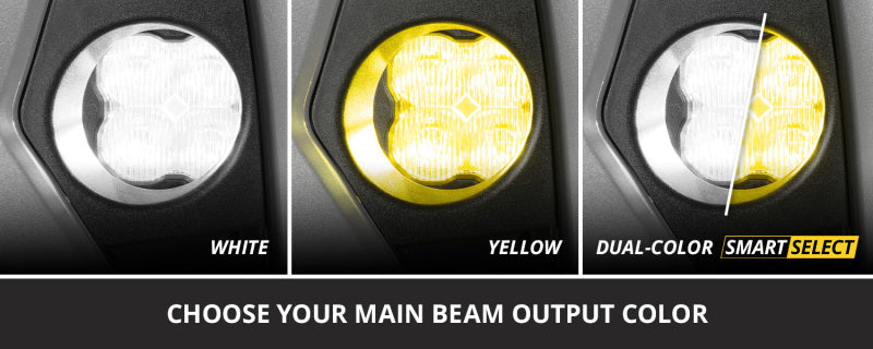Diode Dynamics 11-16 Ford F-250/F-350/F-450/F550 Super Duty SS3 LED Fog Light Kit