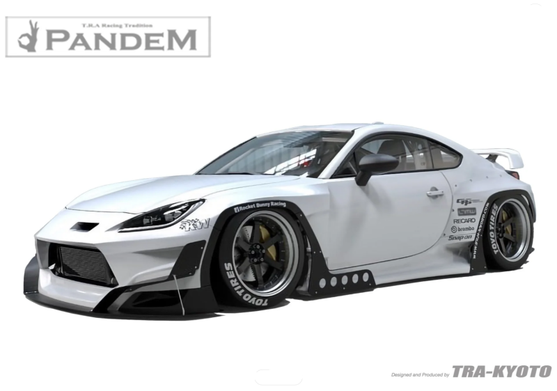 GReddy Pandem 2022+ Toyota GR86 (ZN8) Rocket Bunny Front Splitter
