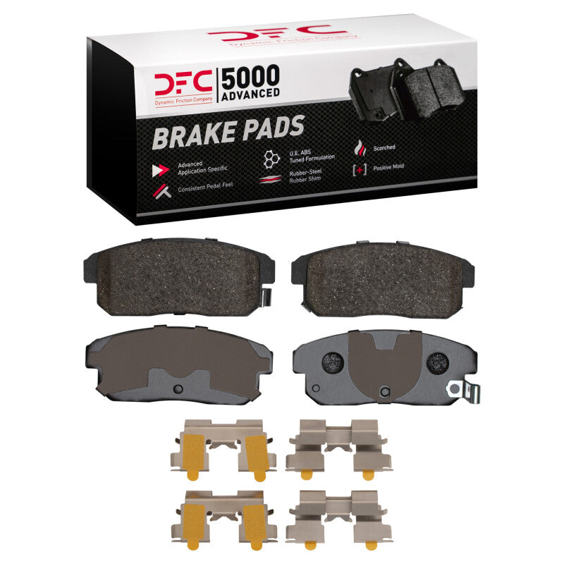 DFC 00-06 Infiniti I30 Rear 5000 Advanced Ceramic Brake Pads and Hardware Kit