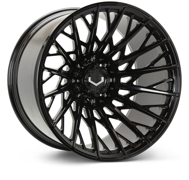 Vossen VFX-02T 22x10 - 8x180 - ET18 - Super Deep - 124.3 - Gloss Black Wheel