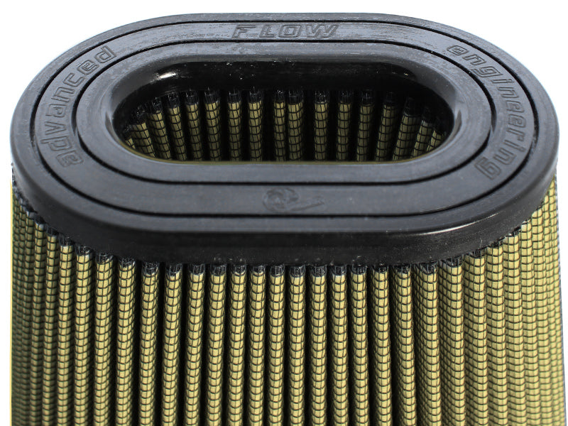 aFe Magnum FORCE Intake Filter w/Pro GUARD 7 (5-1/4x7)IN F x (6-3/8x10)IN B x (4-1/2x6-3/4)IN Tx8IN