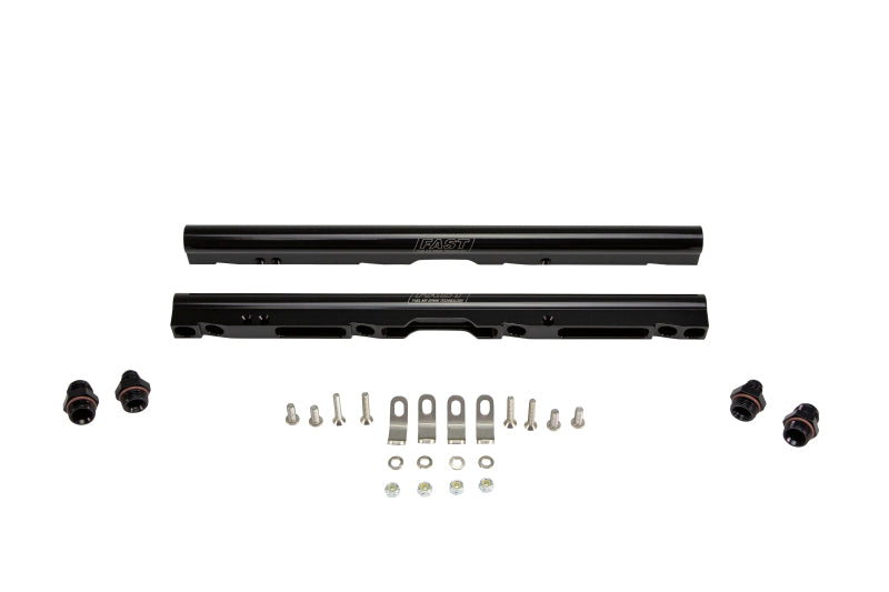 FAST Billet Fuel Rail Kit for LS1/LS6 LSX Intake Manifold - Black