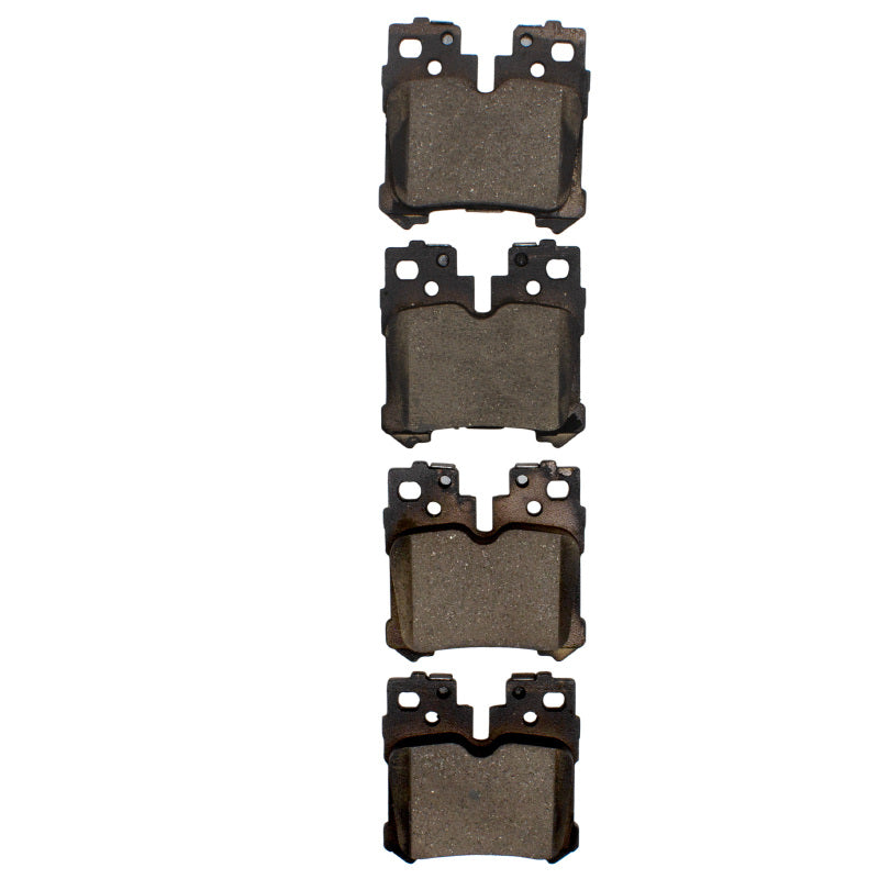 R1 07-25 Lexus LS500 Rear Euro Ceramic Pads & Hardware Kit
