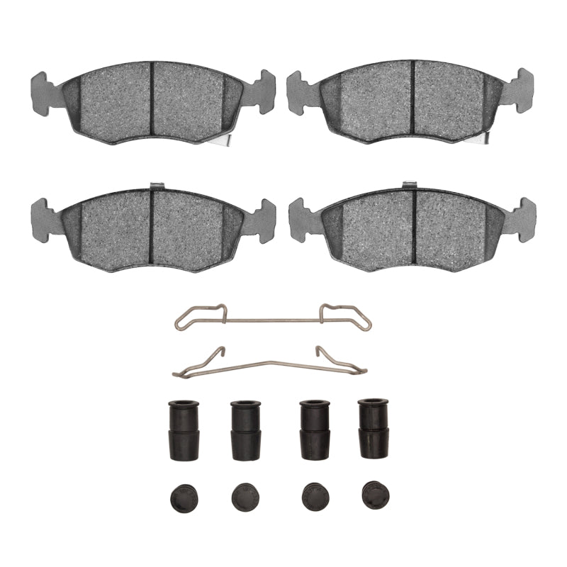 R1 12-19 Fiat 500E Front Euro Ceramic Pads & Hardware Kit