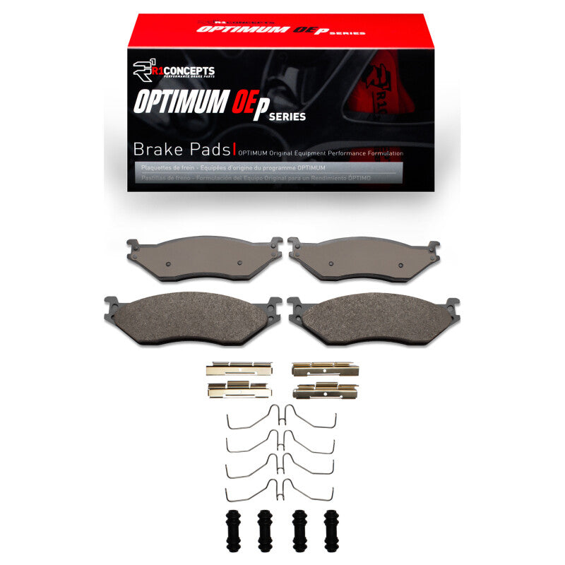 R1 04-20 Coachmen Epic FrontFr & RrFr or RrFr and RrRear Optimum OE Pads & Hardware Kit