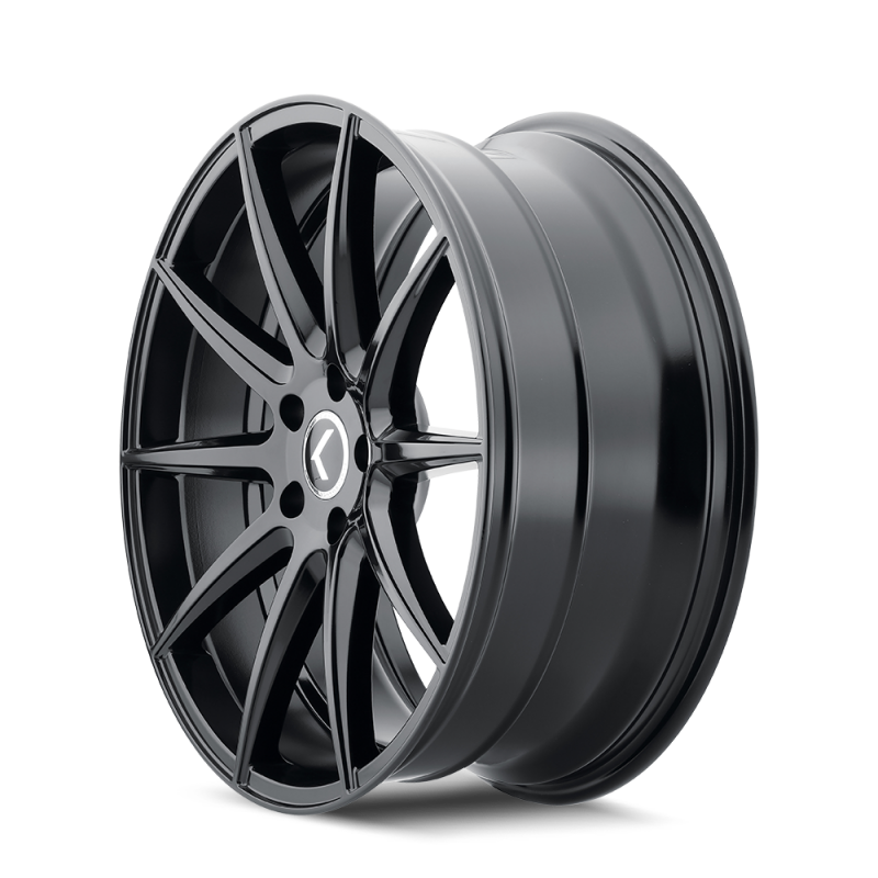 Kraze KR194 Cosmos 18x8 / 5x114.3 BP / 40mm Offset / 72.62mm Hub Gloss Black Wheel
