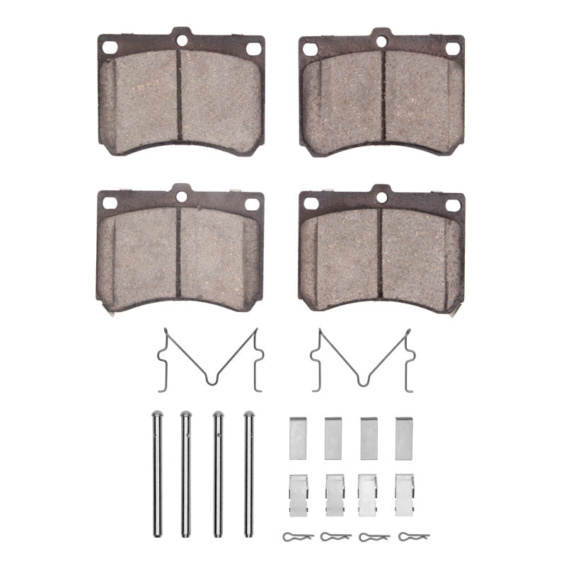 R1 90-03 Ford Escort Front Optimum OE Pads & Hardware Kit