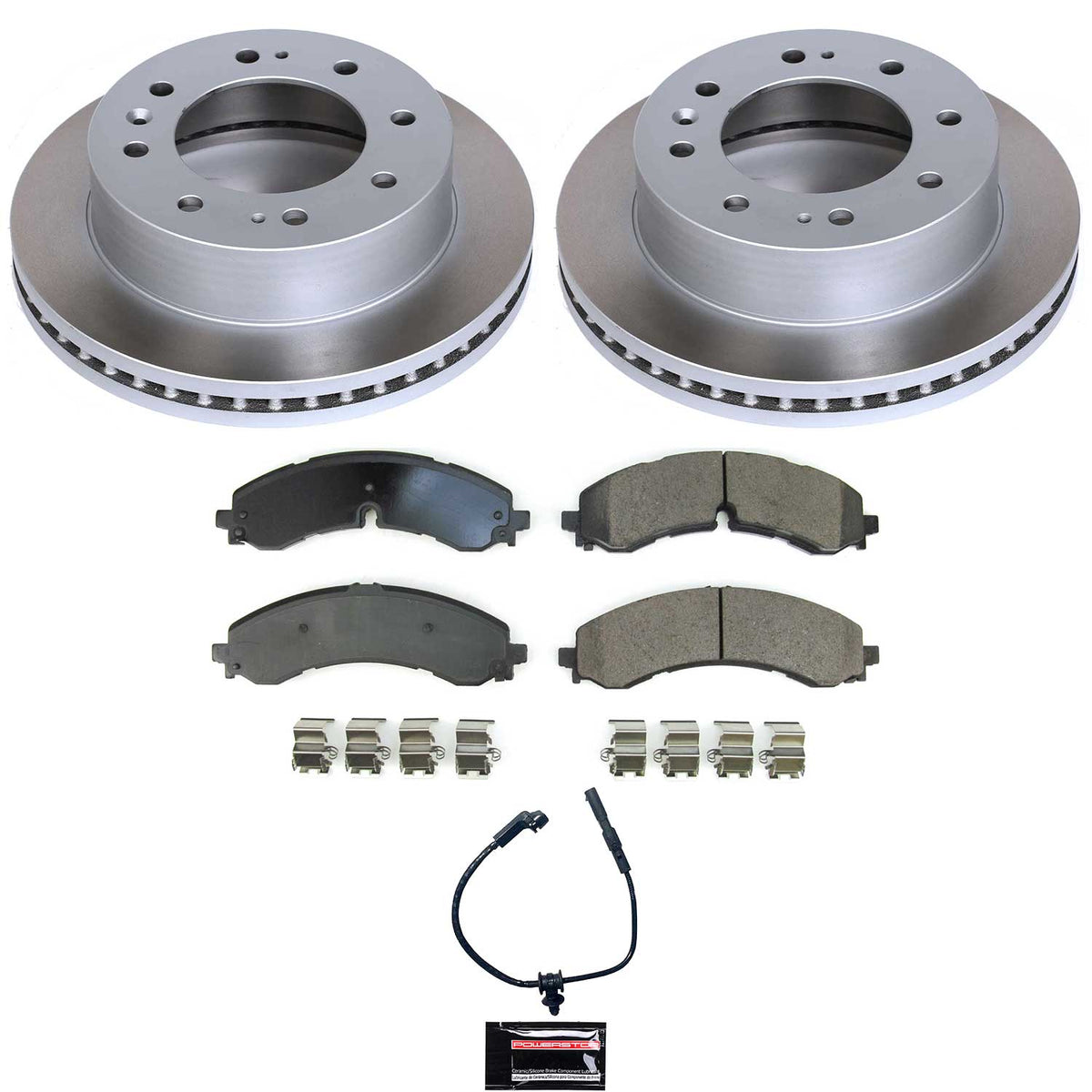 Power Stop 20-22 GMC Sierra 3500 HD Front Semi-Coated Rotor Kit