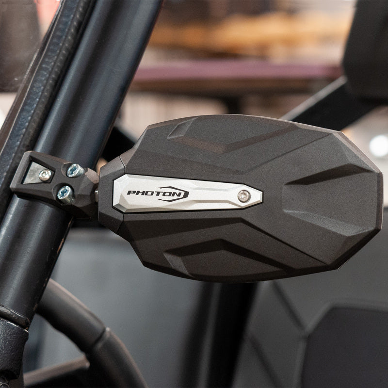 Seizmik 13+ Can/CFM/JD/ Pol Photon Sideview Mirror - Pro-fit Clamp Pair