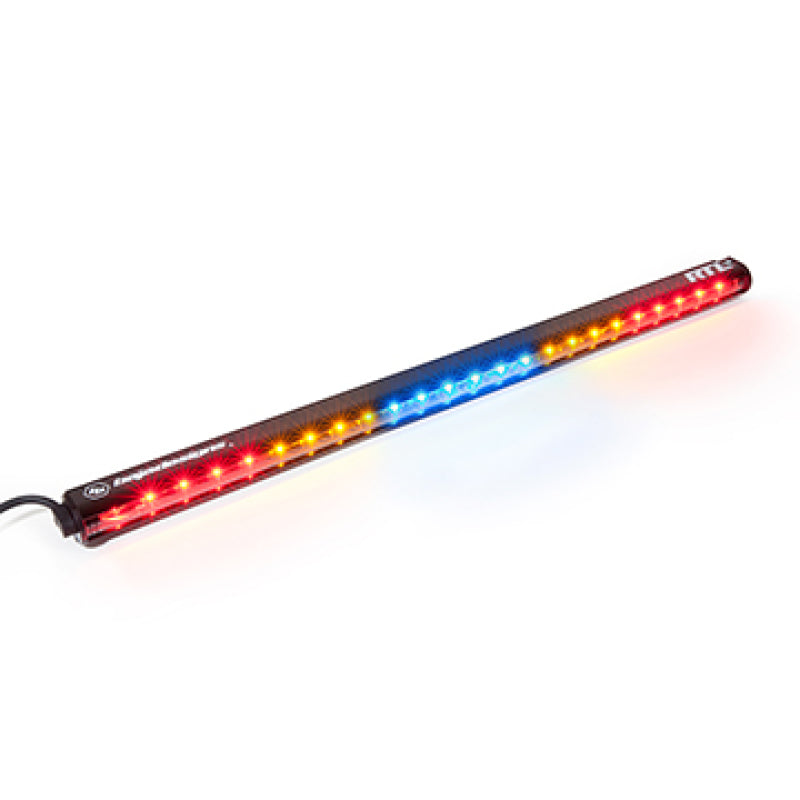 Baja Designs RTL-W Solid Amber/White Center/Flashing Amber Straight 30in Light Bar