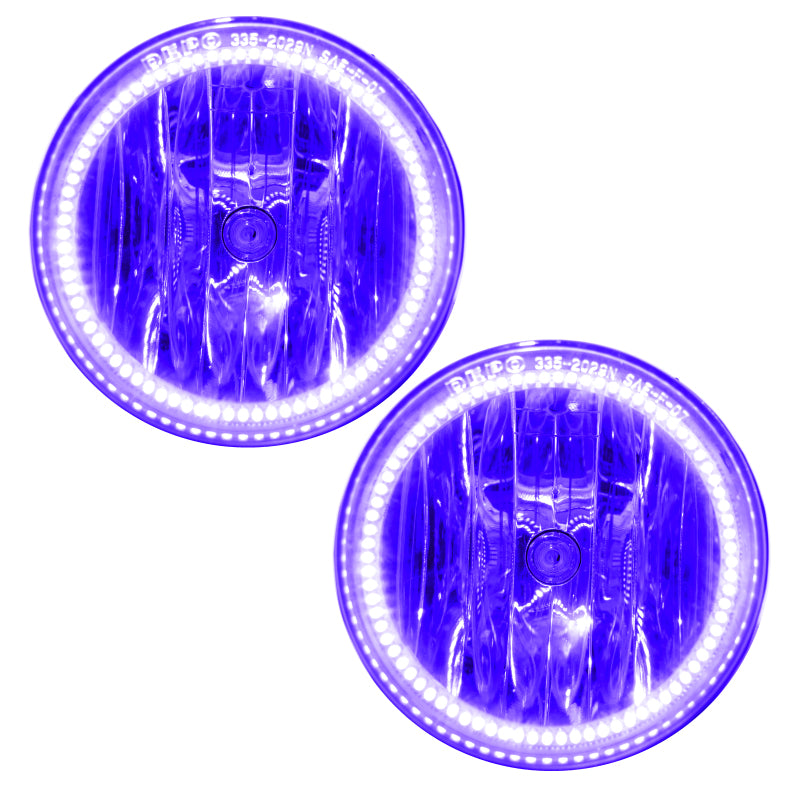 Oracle Lighting 14-15 GMC Sierra 1500 Pre-Assembled LED Halo Fog Lights -UV/Purple