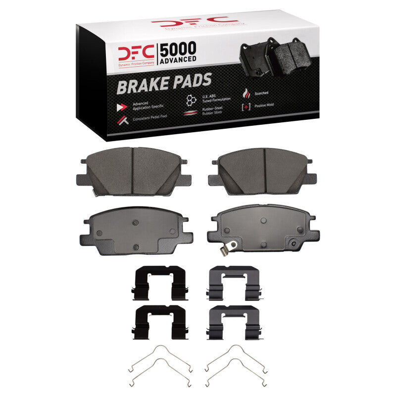 DFC 16-22 Buick LaCrosse Front 5000 Advanced Ceramic Brake Pads and Hardware Kit