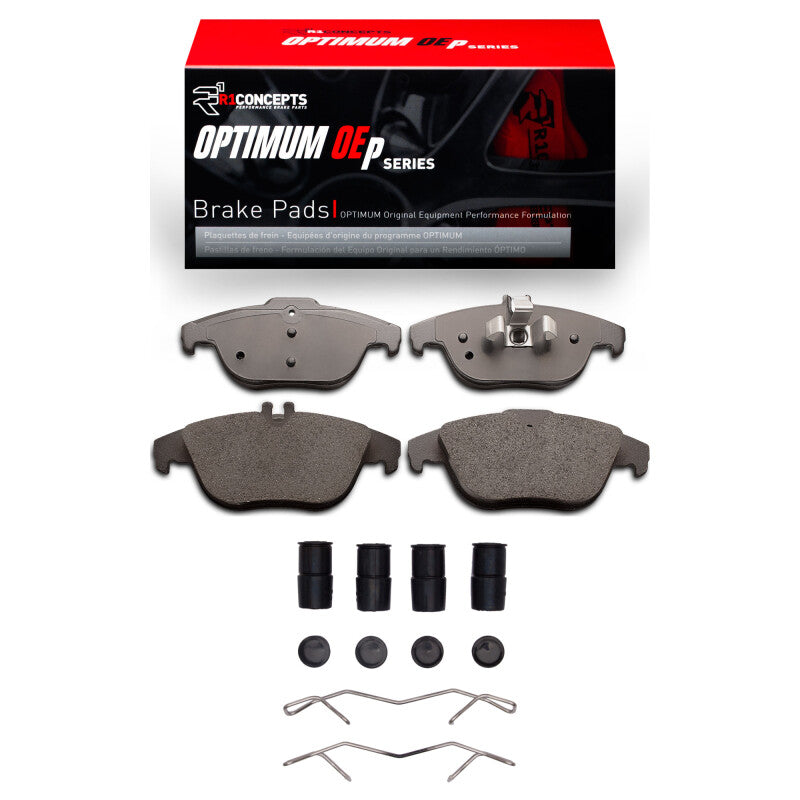R1 10-15 Mercedes-Benz GLK350 Rear Optimum OE Pads & Hardware Kit