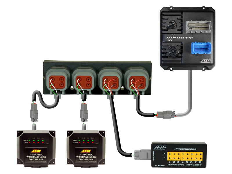 AEM 4 Port AEMnet Can Hub