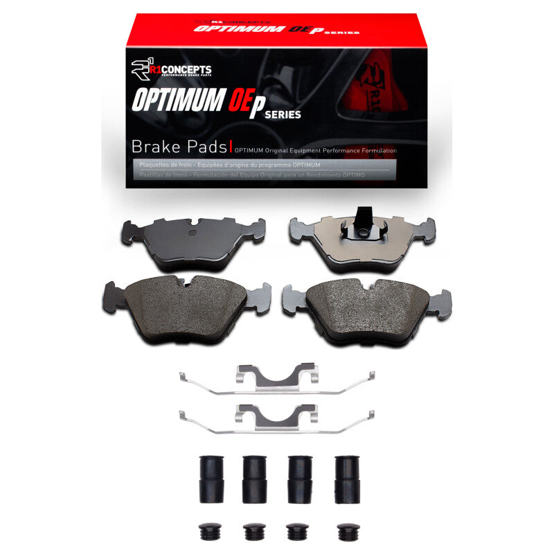 R1 96-03 BMW 525I (USA/Canada) Front Optimum OE Pads & Hardware Kit