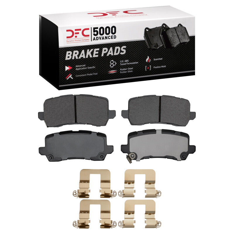 DFC 14-20 Acura TLX Rear 5000 Advanced Ceramic Brake Pads and Hardware Kit